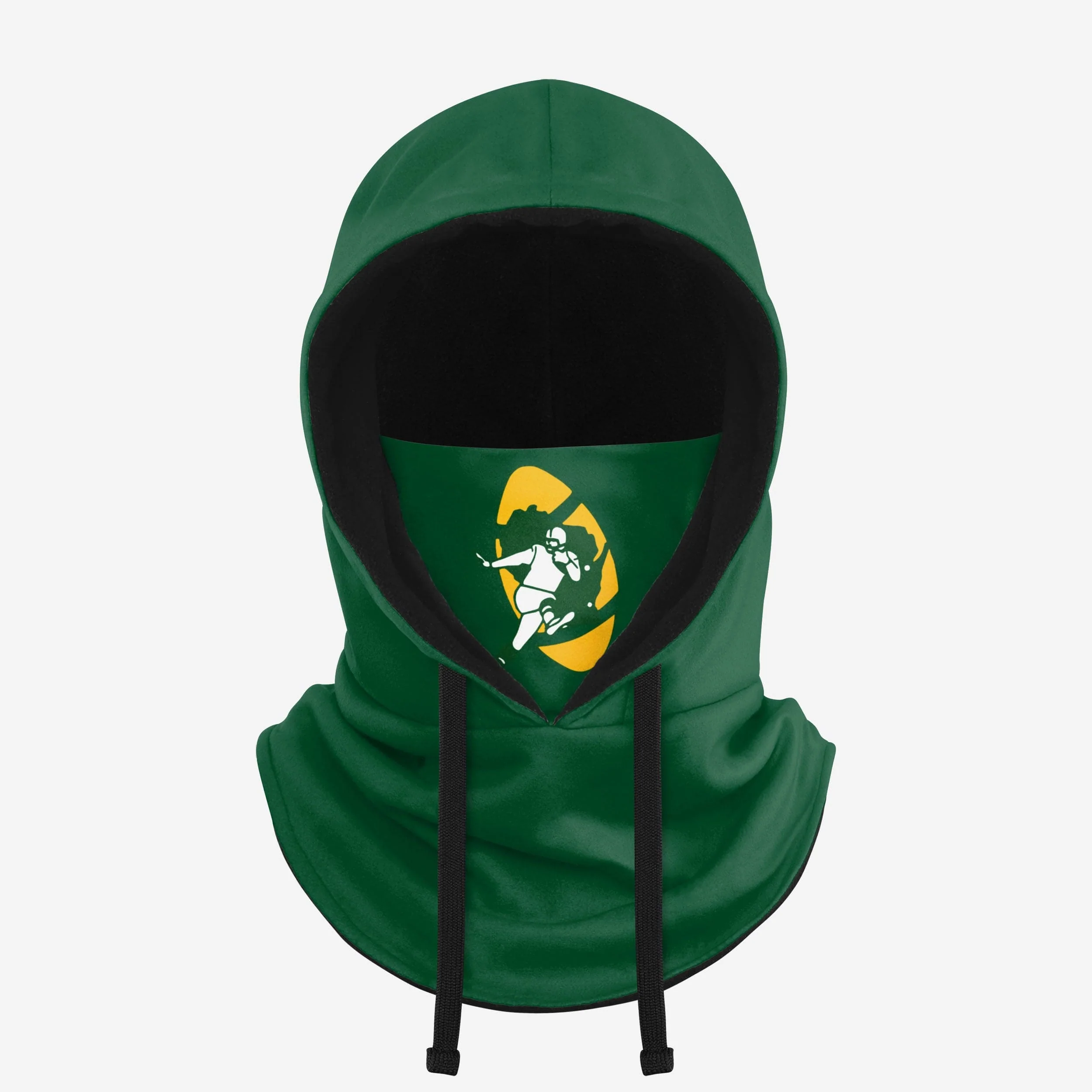 Green Bay Packers Retro Drawstring Hooded Gaiter