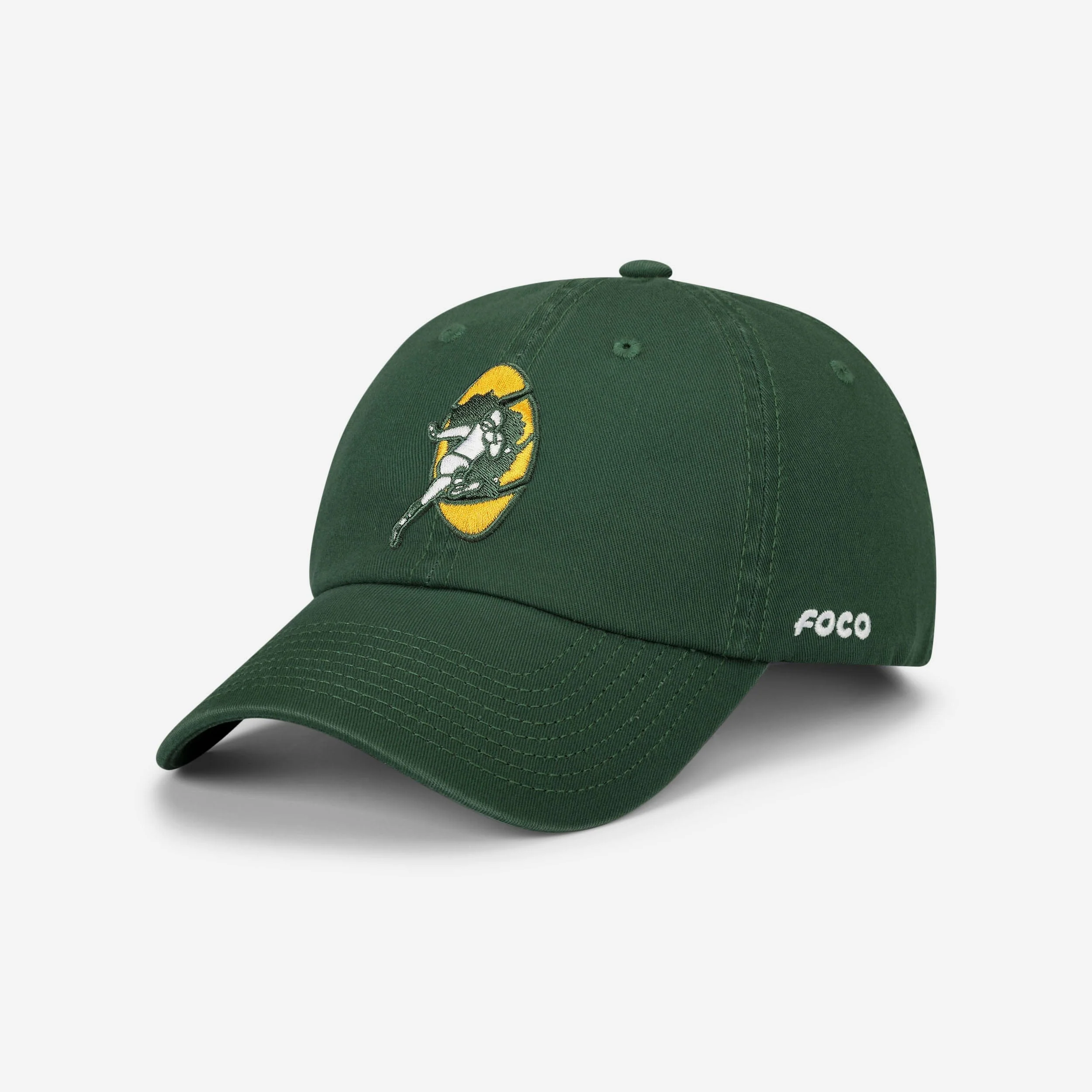 Green Bay Packers Retro Logo Casual Cap