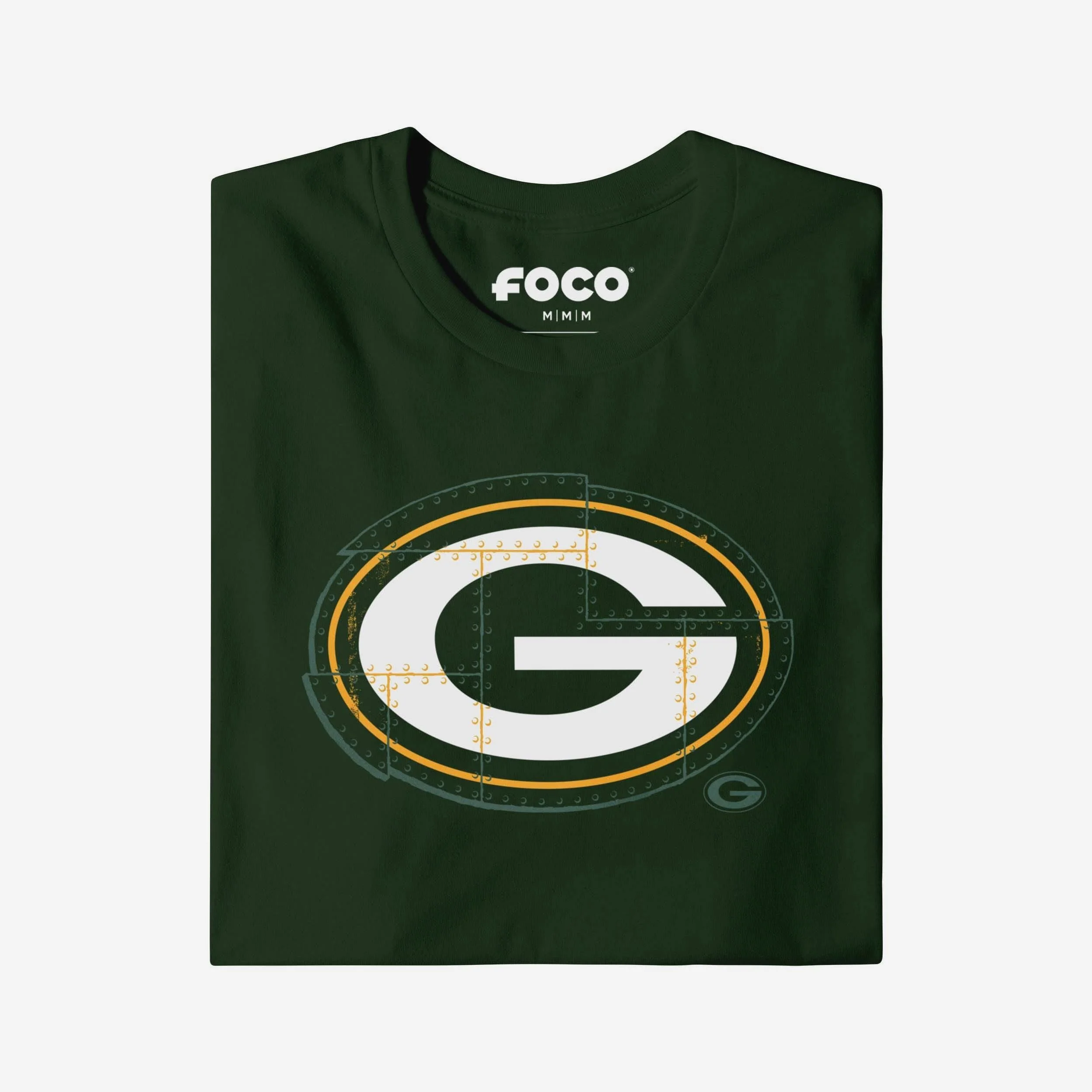 Green Bay Packers Rivet Logo T-Shirt - Image 3