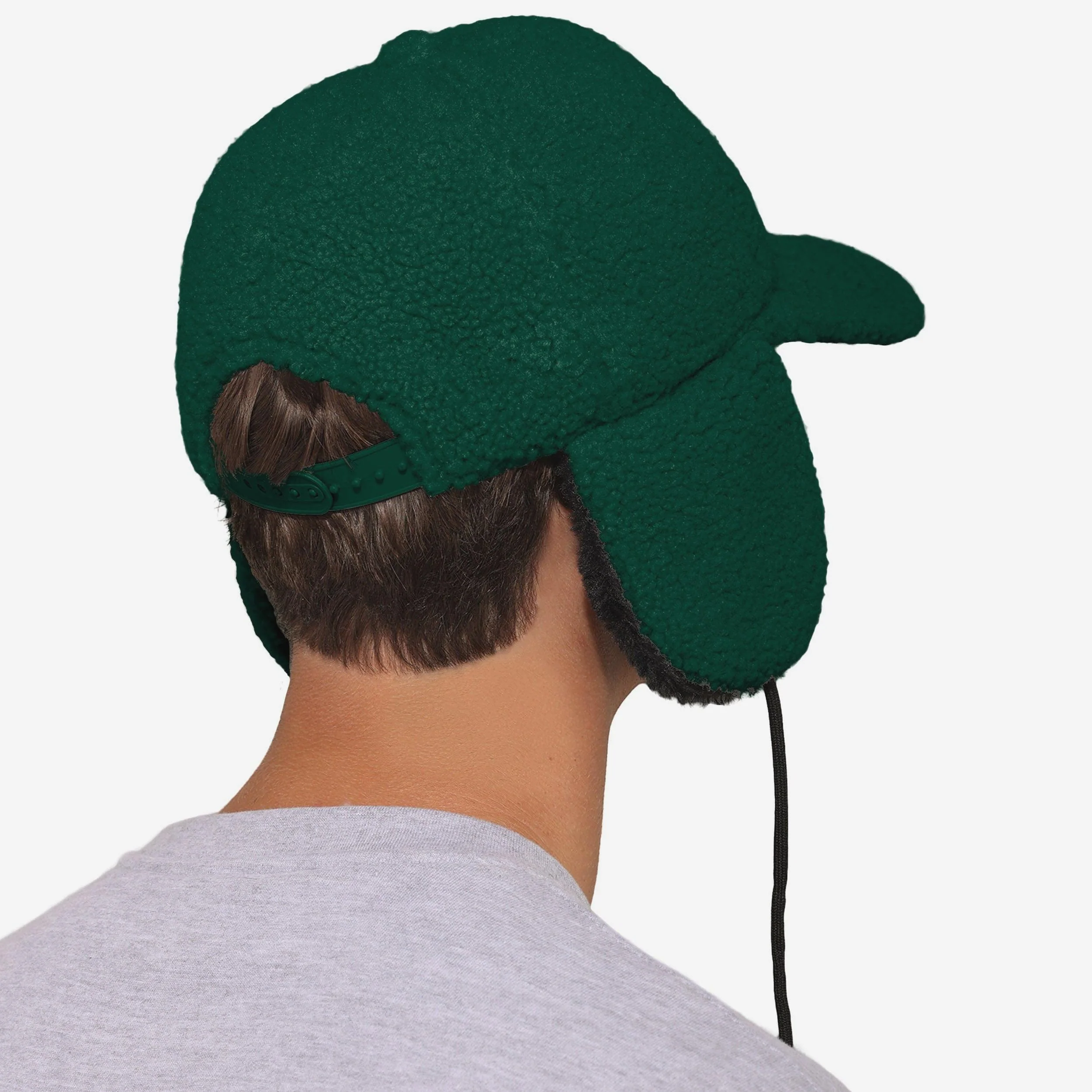 Green Bay Packers Sherpa Trapper Cap - Image 4