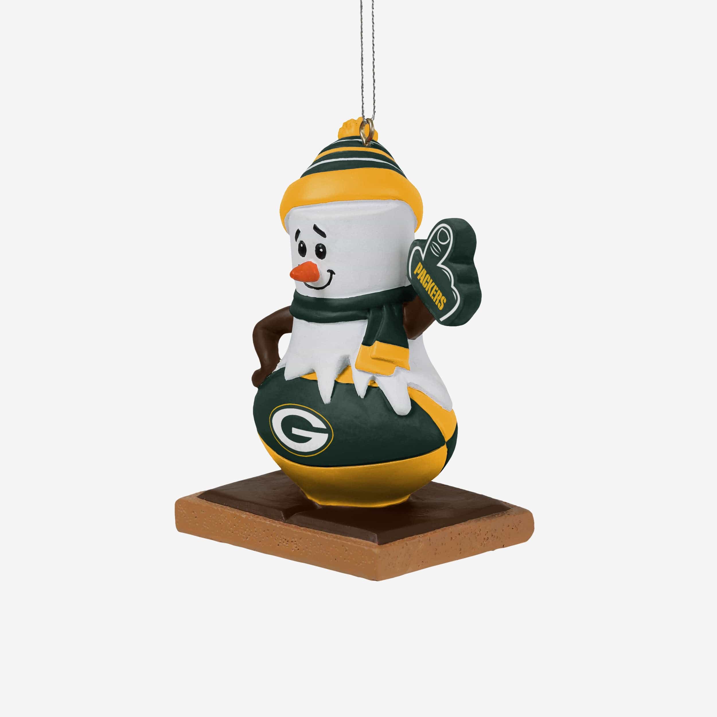 Green Bay Packers Smore On Ball Ornament - Image 2