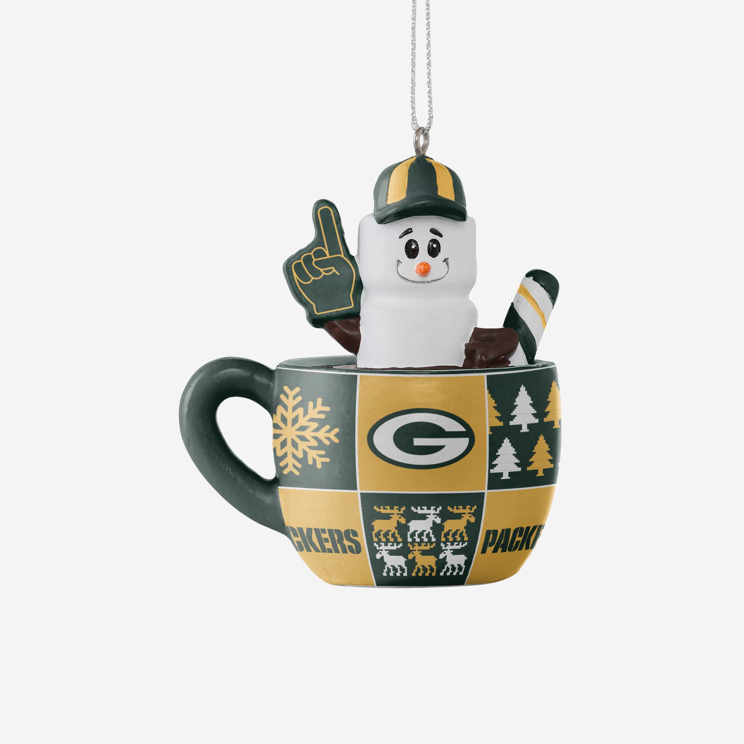 Green Bay Packers Smores Mug Ornament