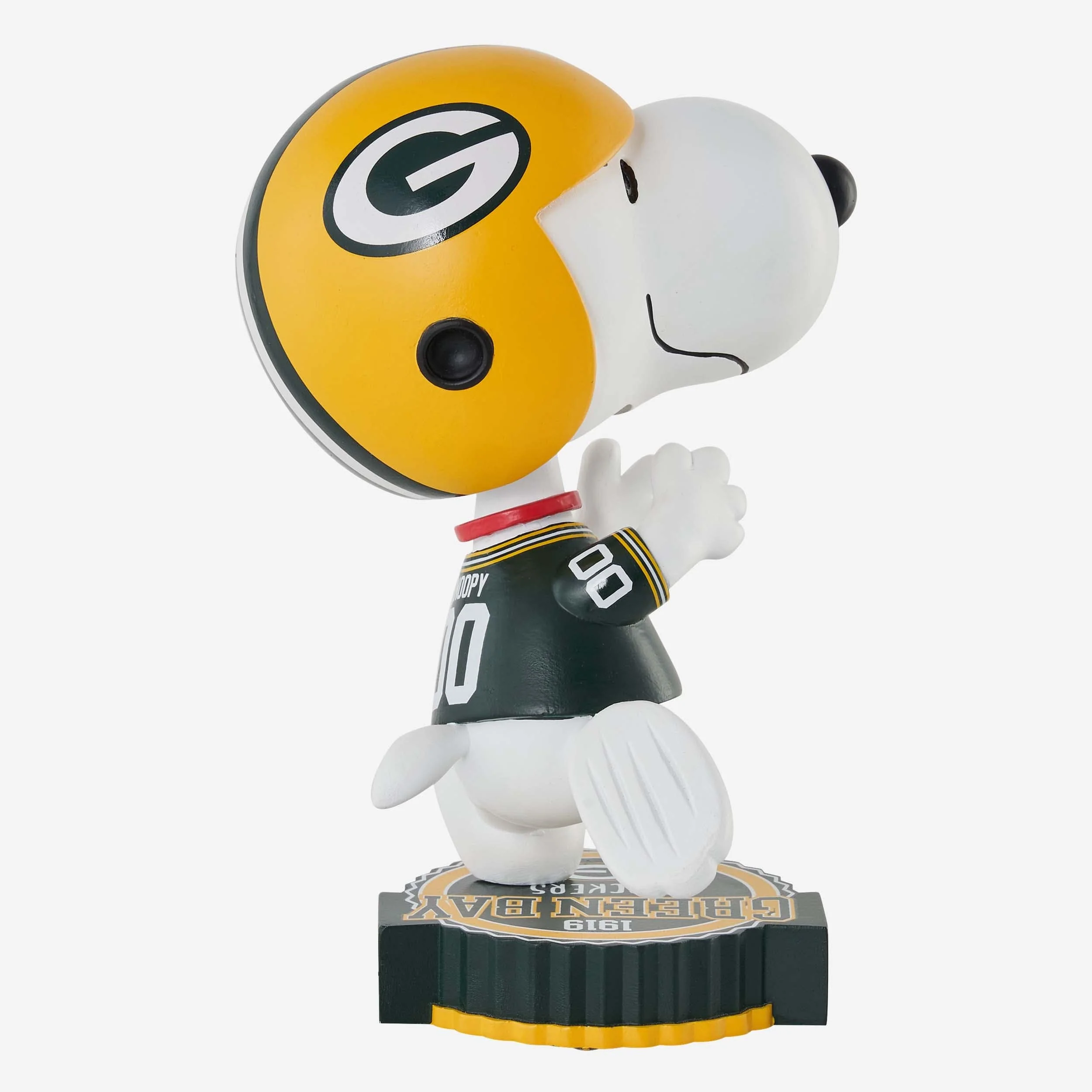 Green Bay Packers Snoopy Peanuts Bighead Bobblehead - Image 5