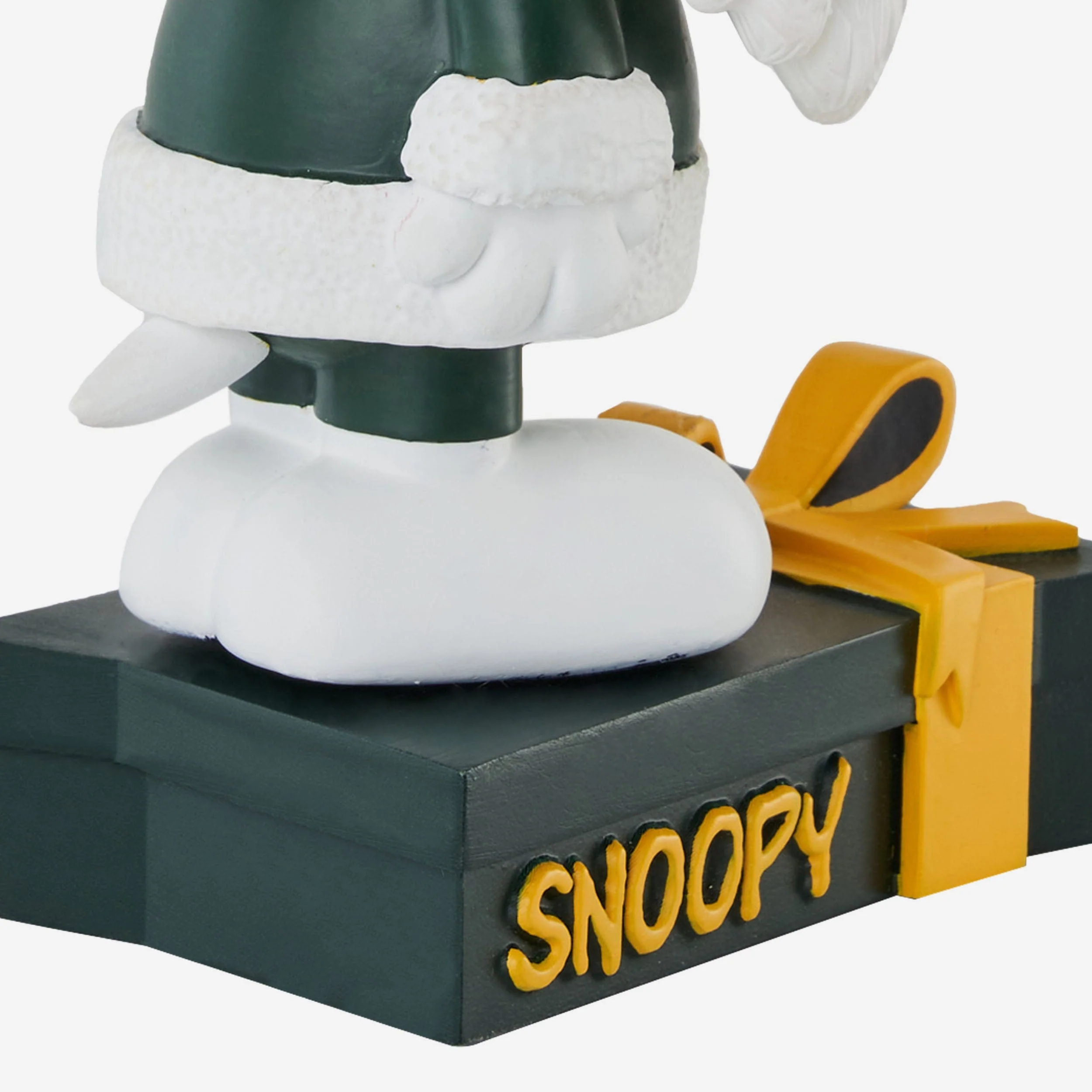 Green Bay Packers Snoopy & Woodstock Peanuts Christmas Special Bobblehead - Image 3