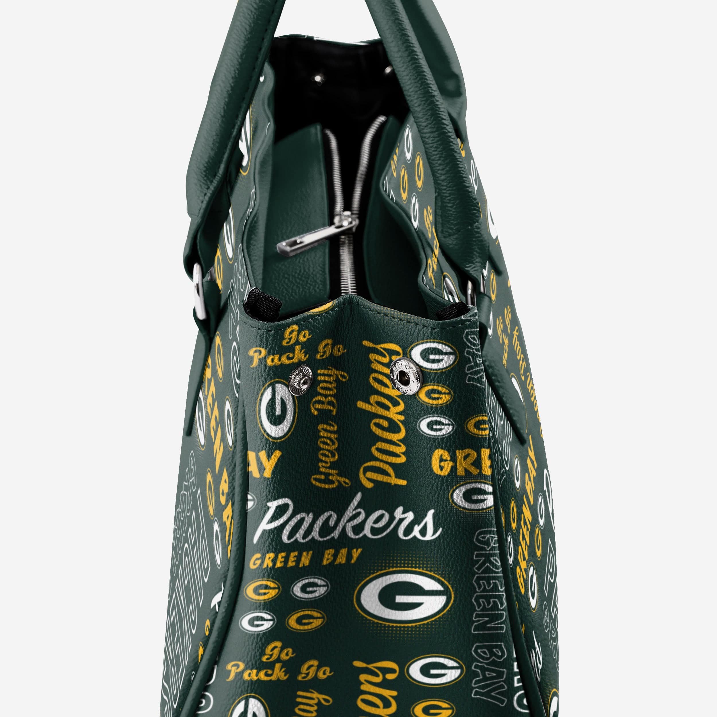 Green Bay Packers Spirited Style Printed Collection Purse - Image 4