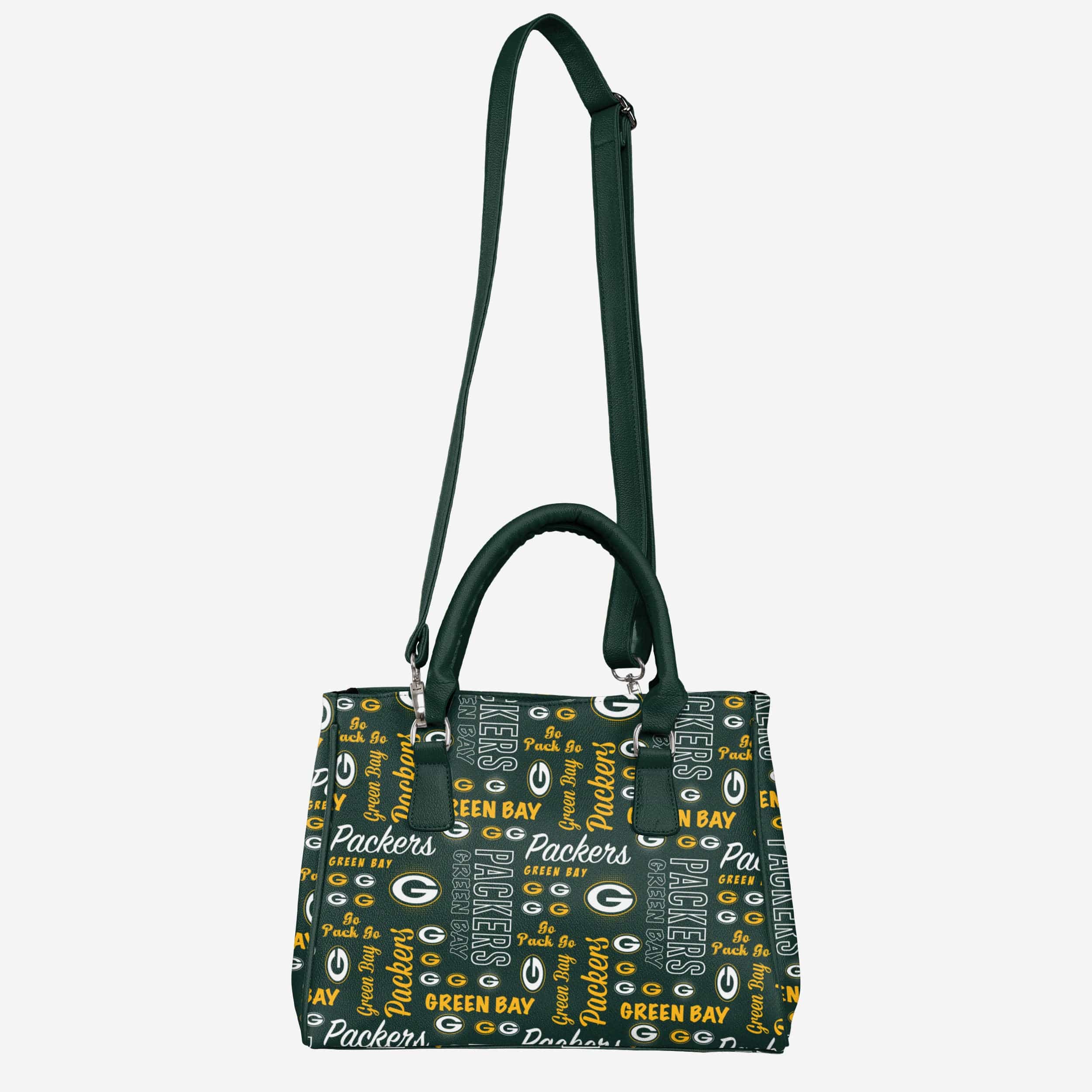 Green Bay Packers Spirited Style Printed Collection Purse - Image 5