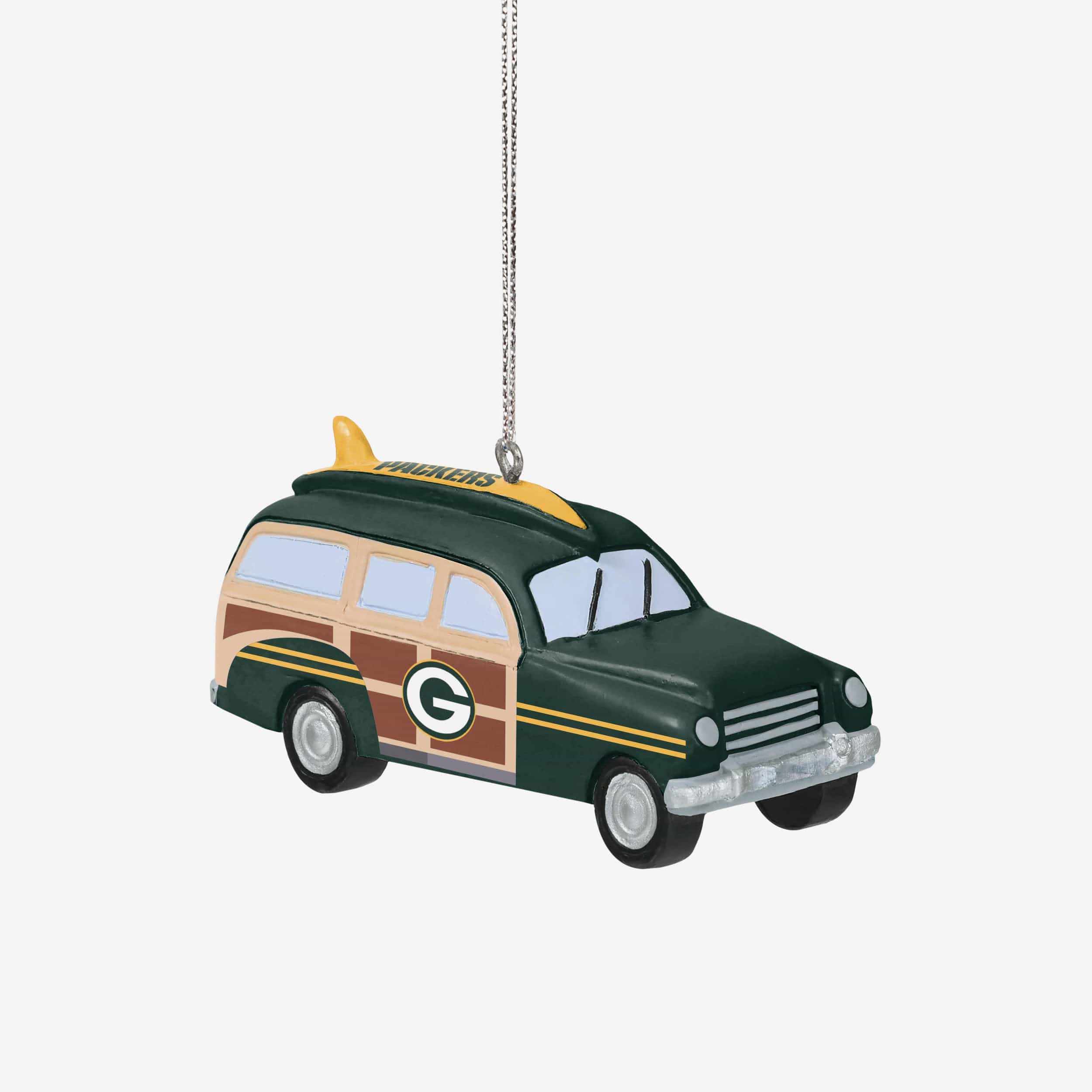 Green Bay Packers Station Wagon Ornament