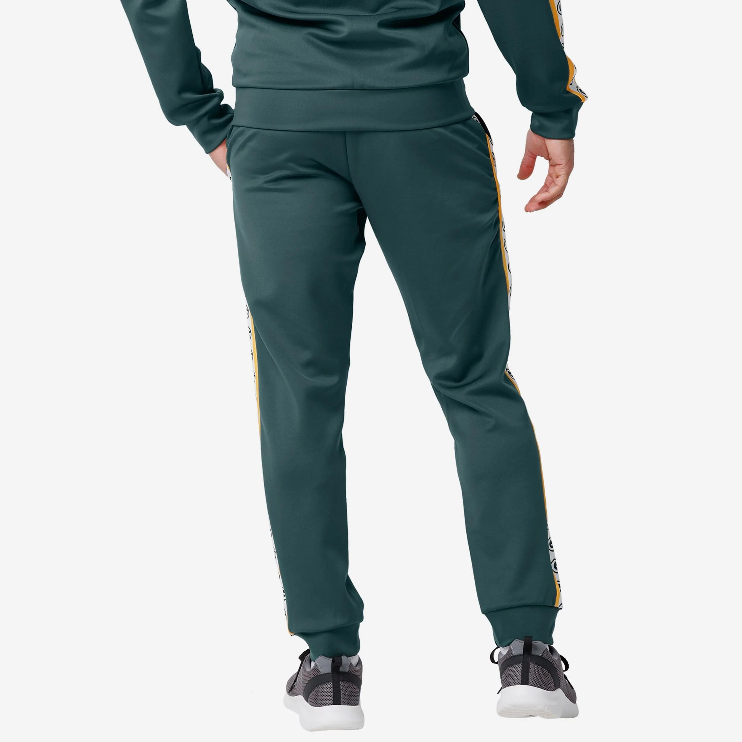 Green Bay Packers Stripe Logo Track Pants - Image 2