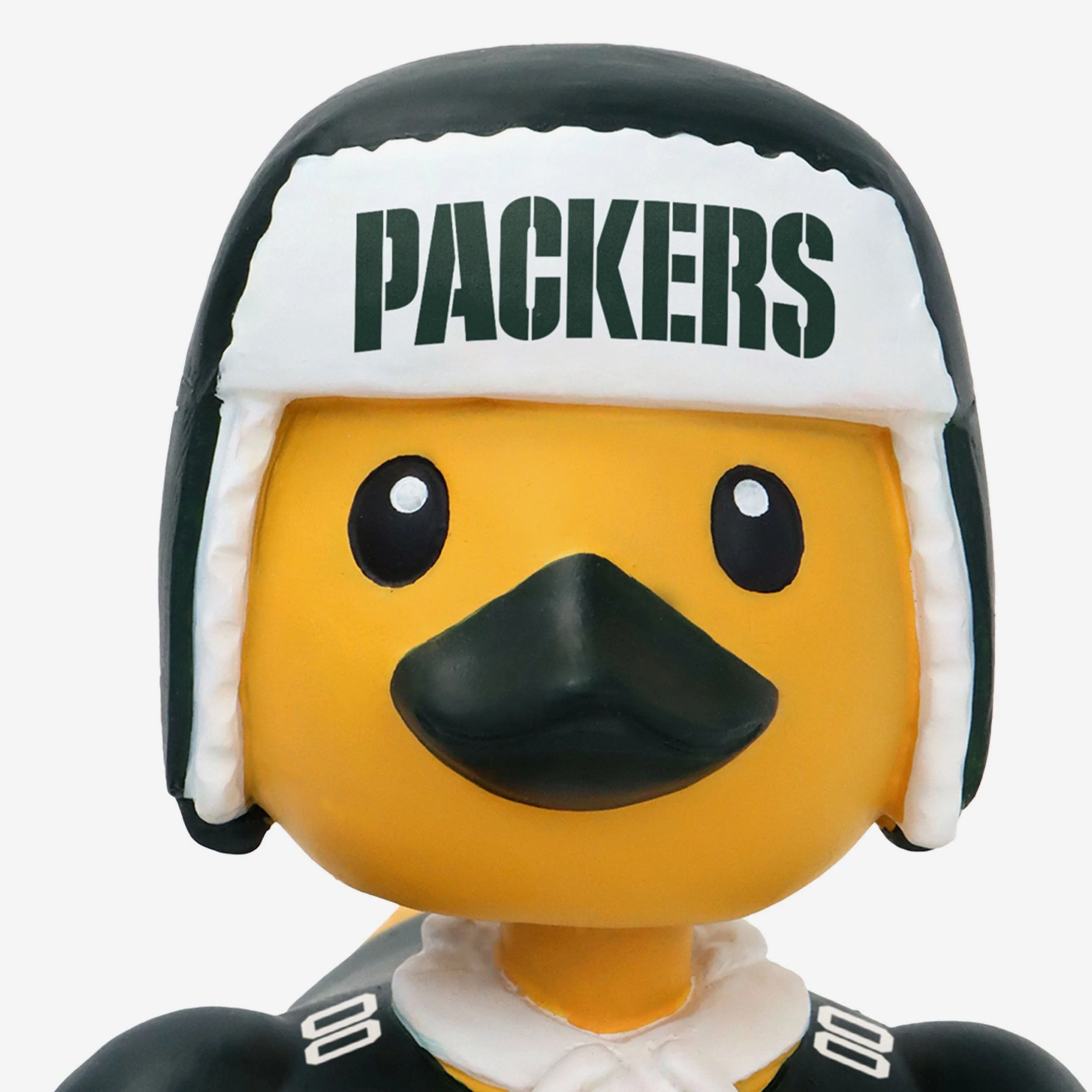 Green Bay Packers Superfan Bobble Duck Mini Bobblehead - Image 2