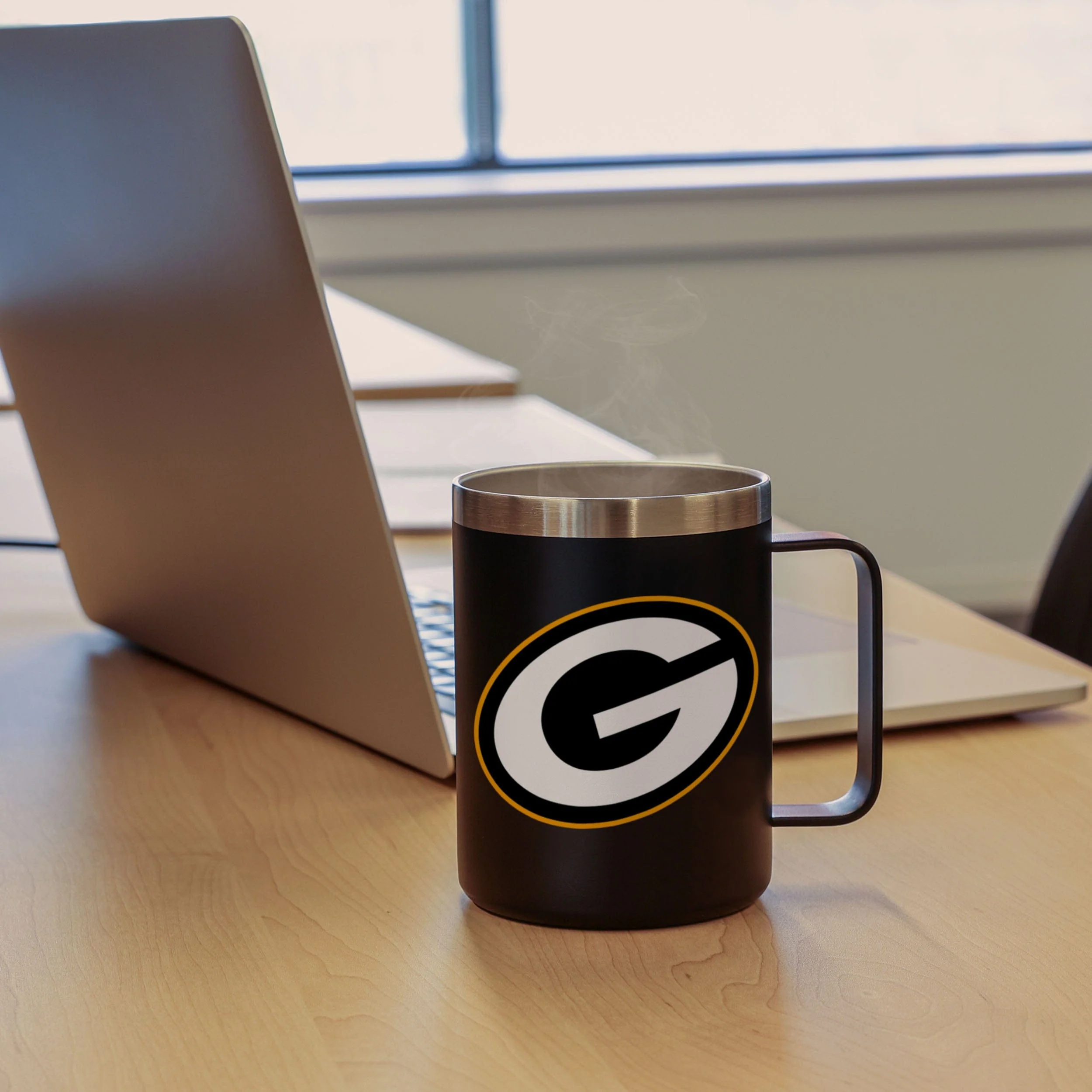Green Bay Packers Team Color Insulated Stainless Steel Mug - Image 4