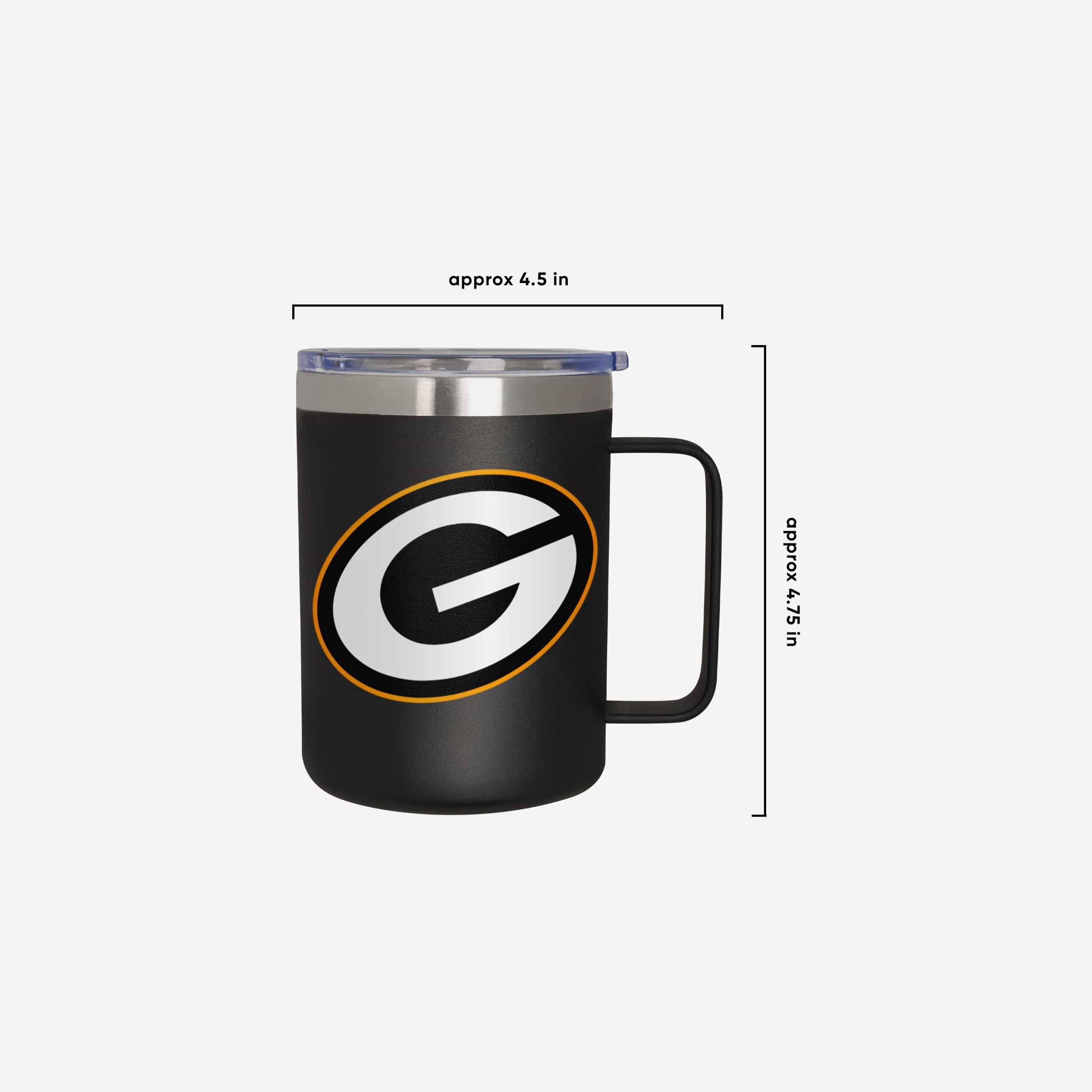 Green Bay Packers Team Color Insulated Stainless Steel Mug - Image 5
