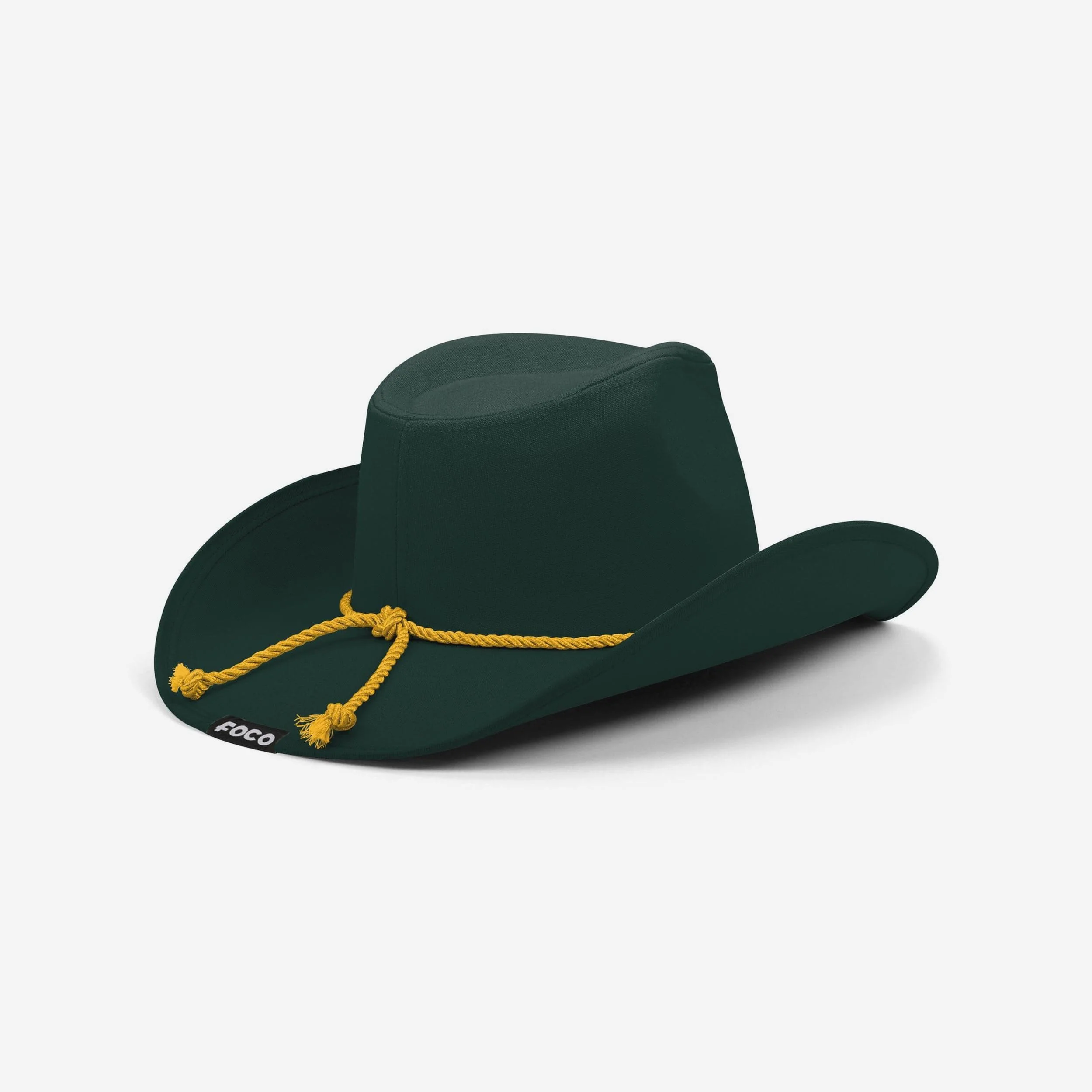 Green Bay Packers Team Color Rhinestone Logo Cowboy Hat - Image 4