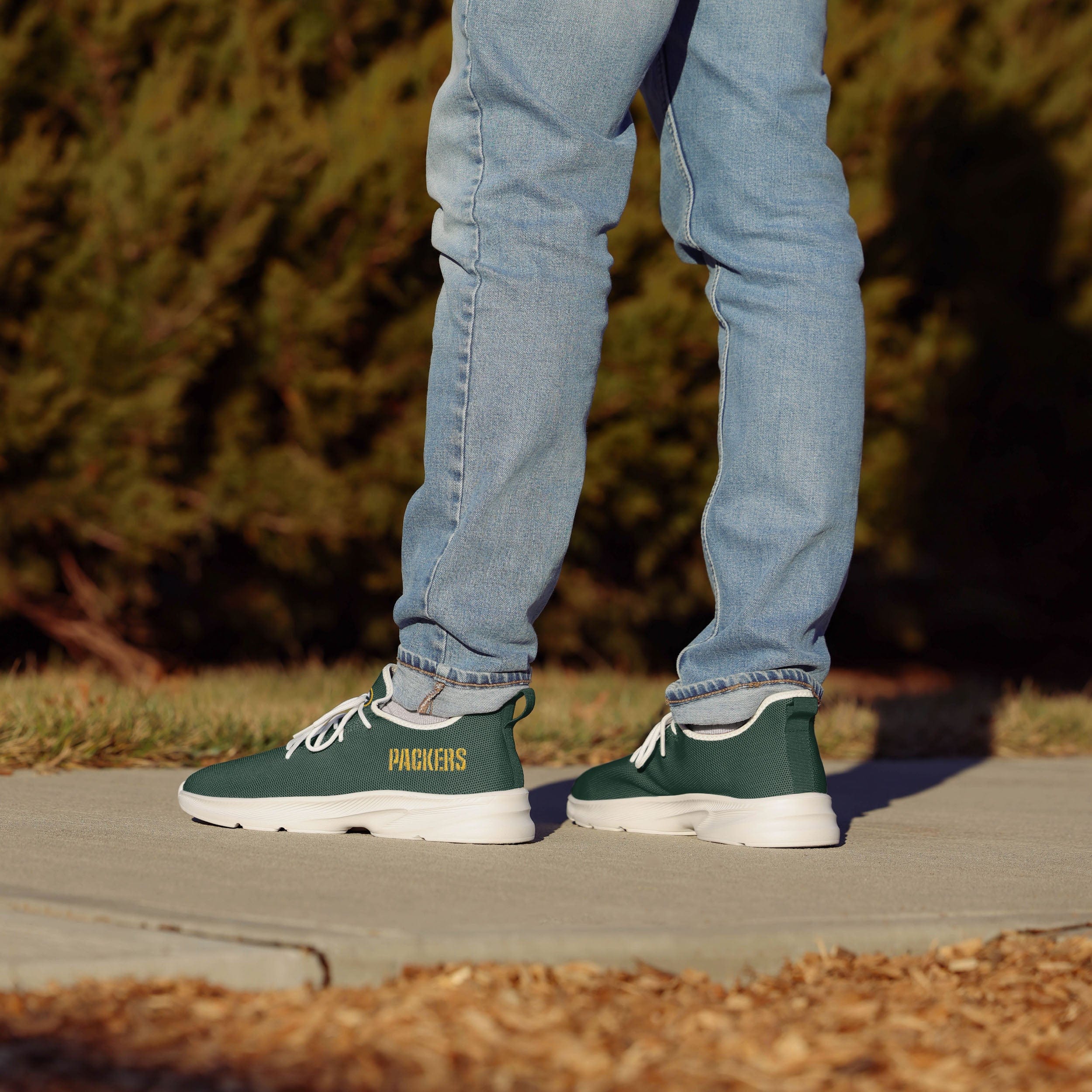 Green Bay Packers Team Color Sneakers - Image 3