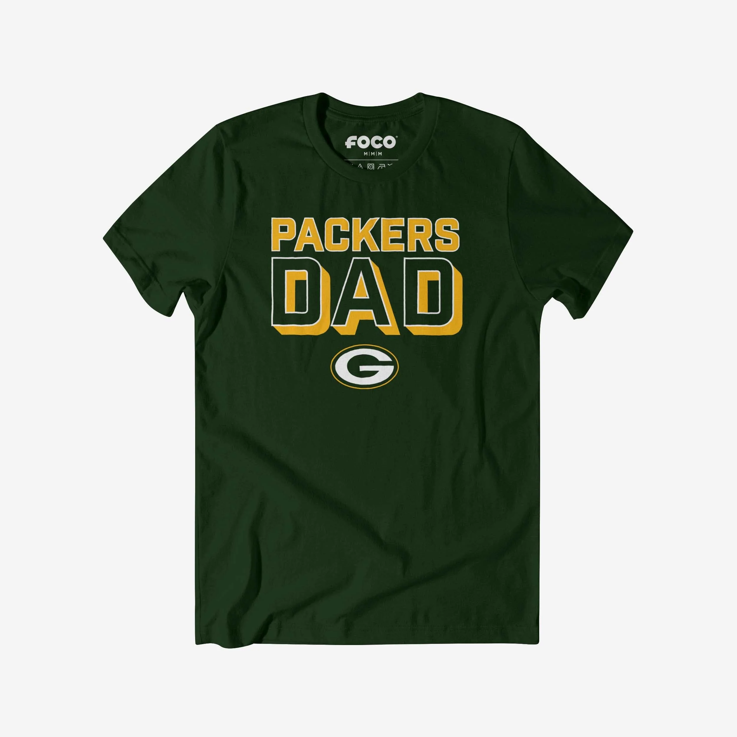 Green Bay Packers Team Dad T-Shirt