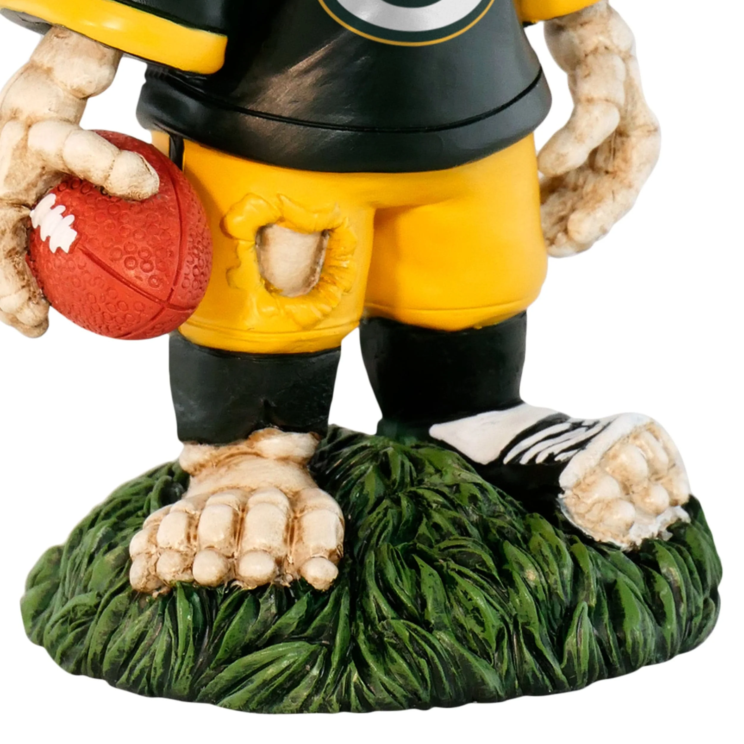 Green Bay Packers Team Skull Mini Bobblehead - Image 3