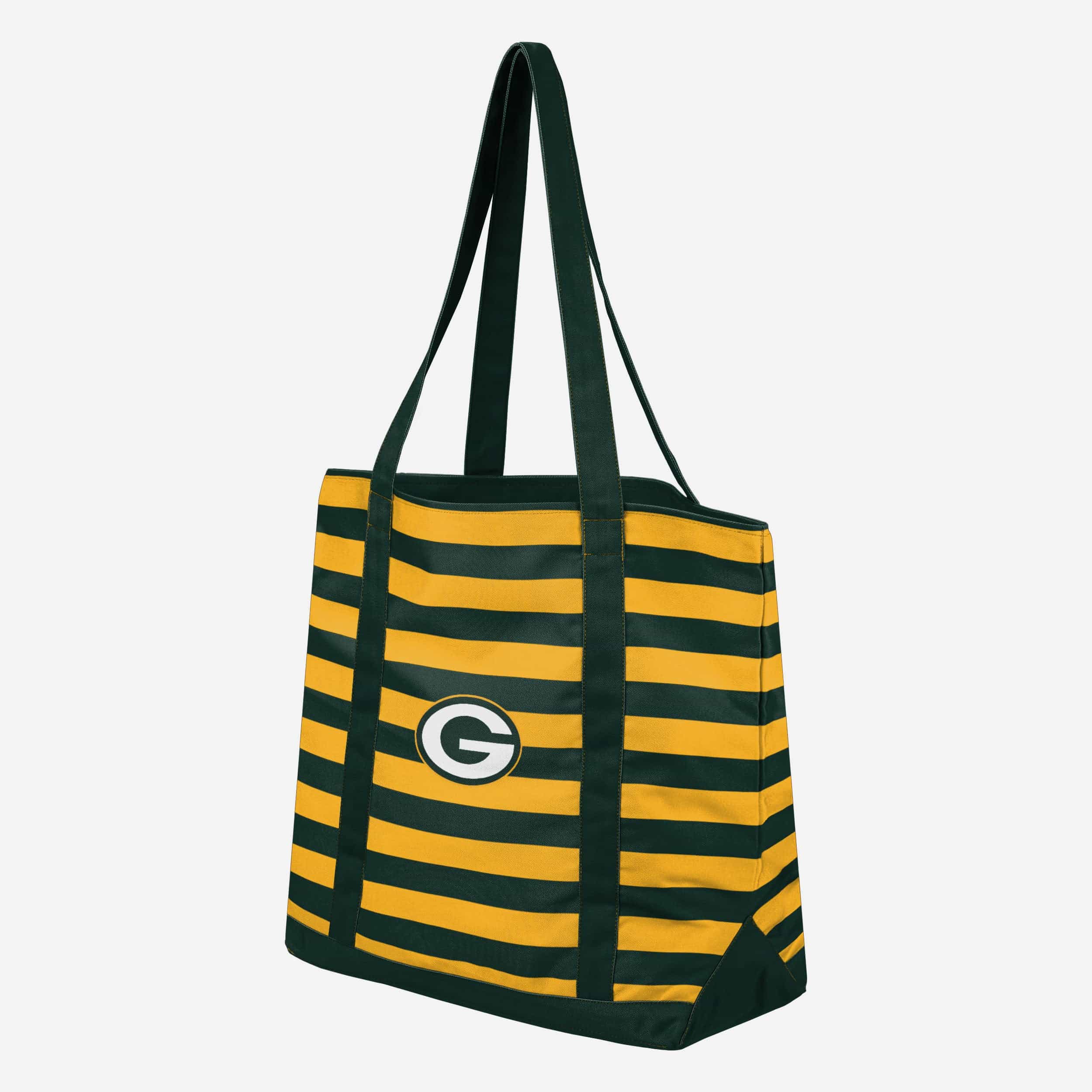 Green Bay Packers Team Stripe Canvas Tote Bag - Image 2