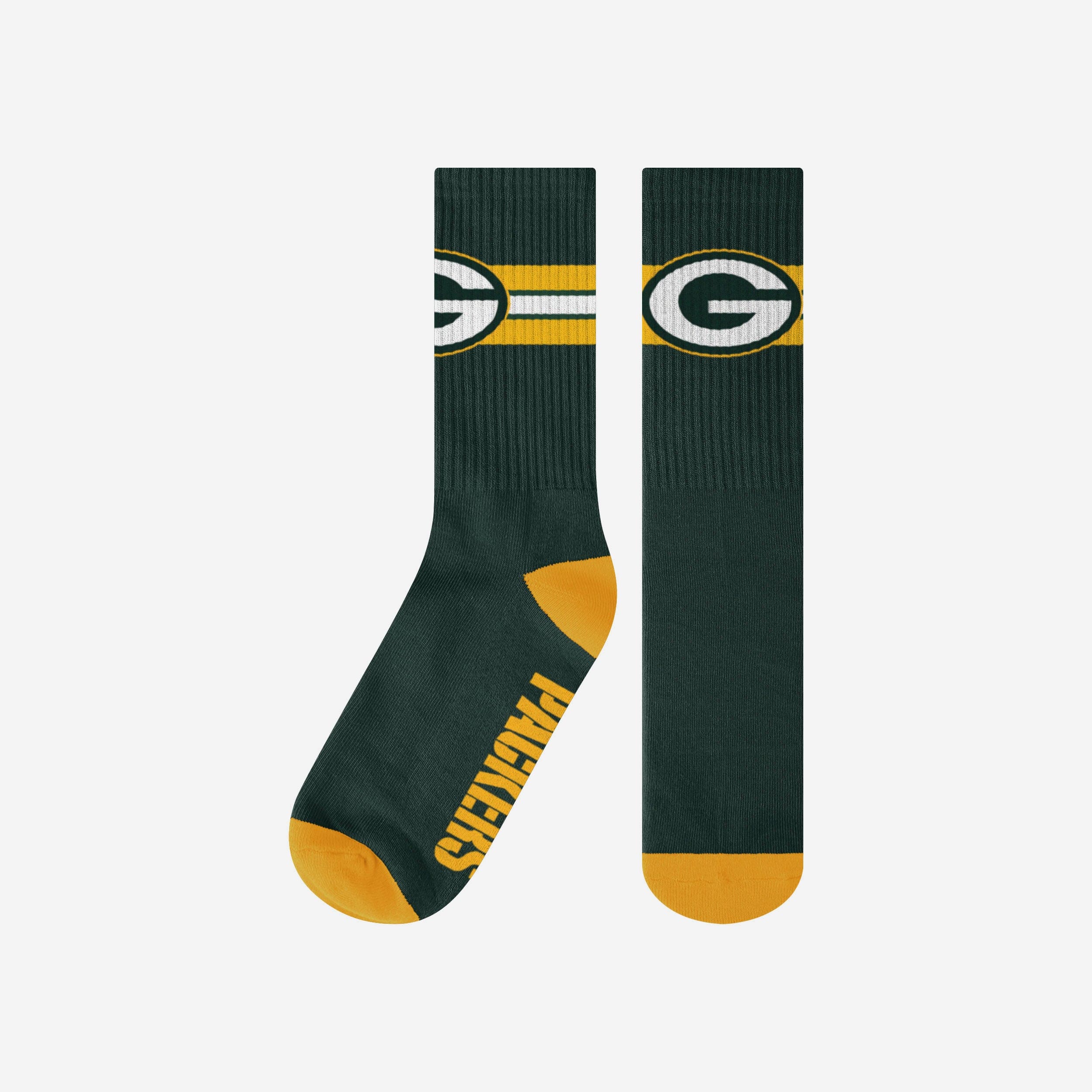 Green Bay Packers Team Stripe Crew Socks