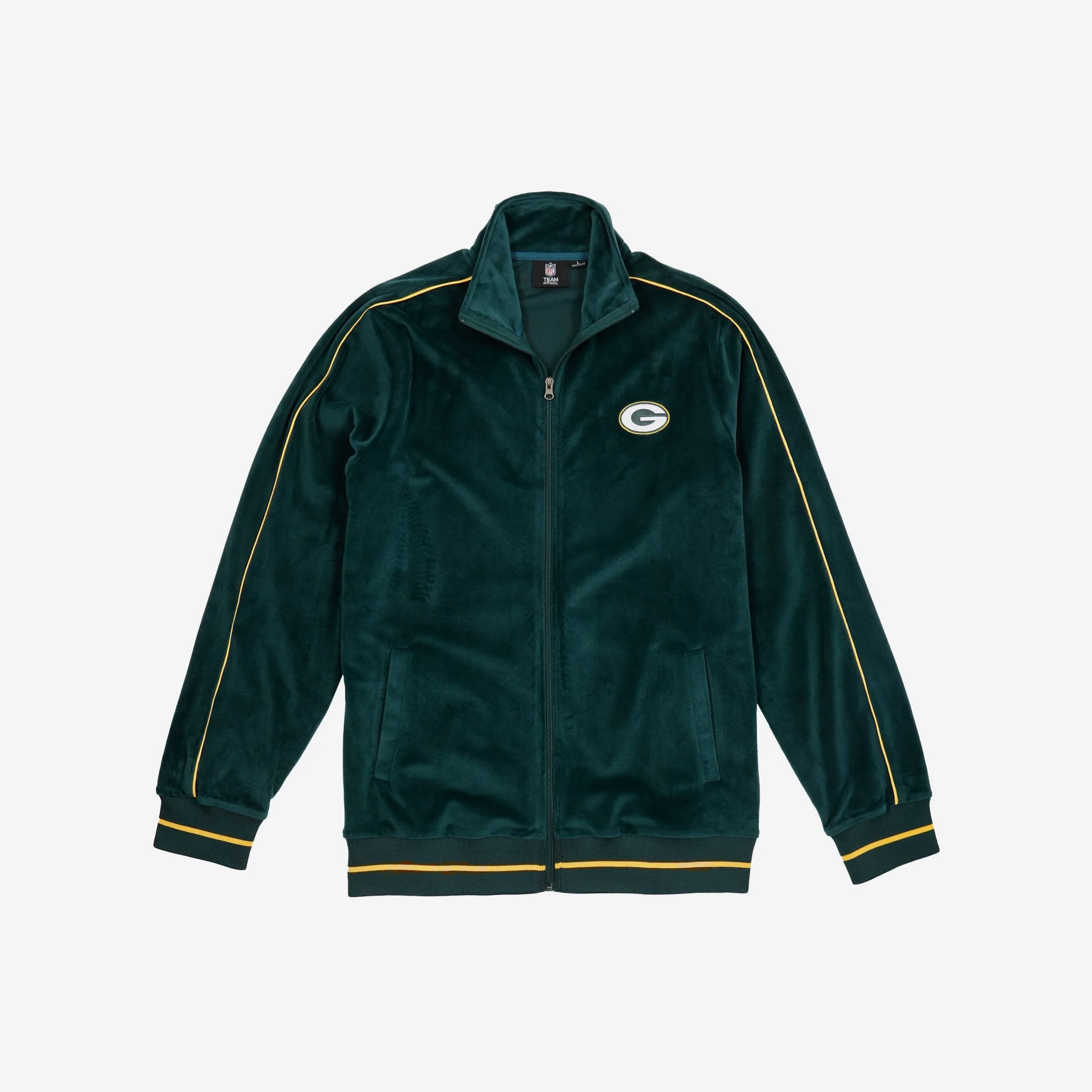 Green Bay Packers Velour Zip Up Top - Image 6