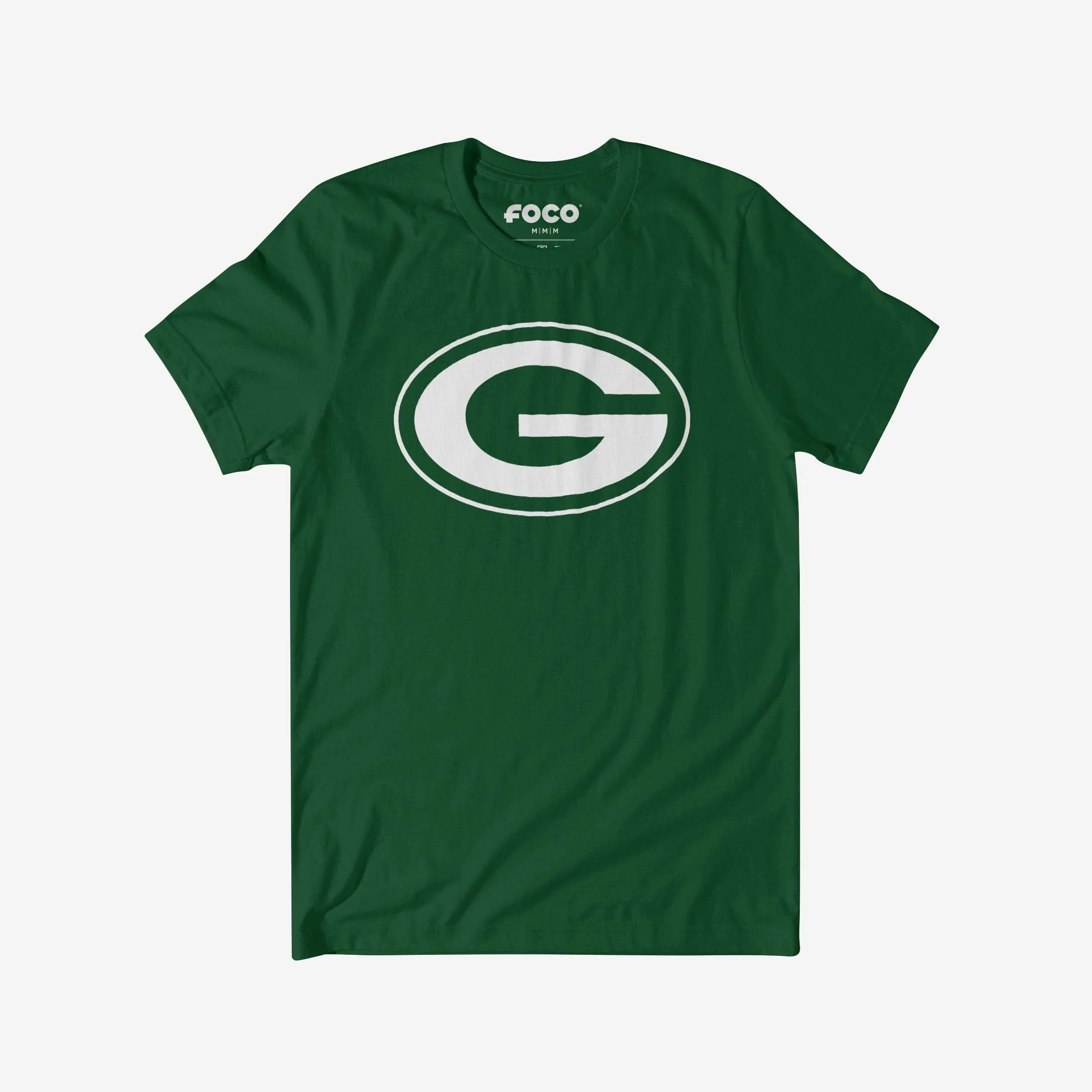 Green Bay Packers White Logo T-Shirt