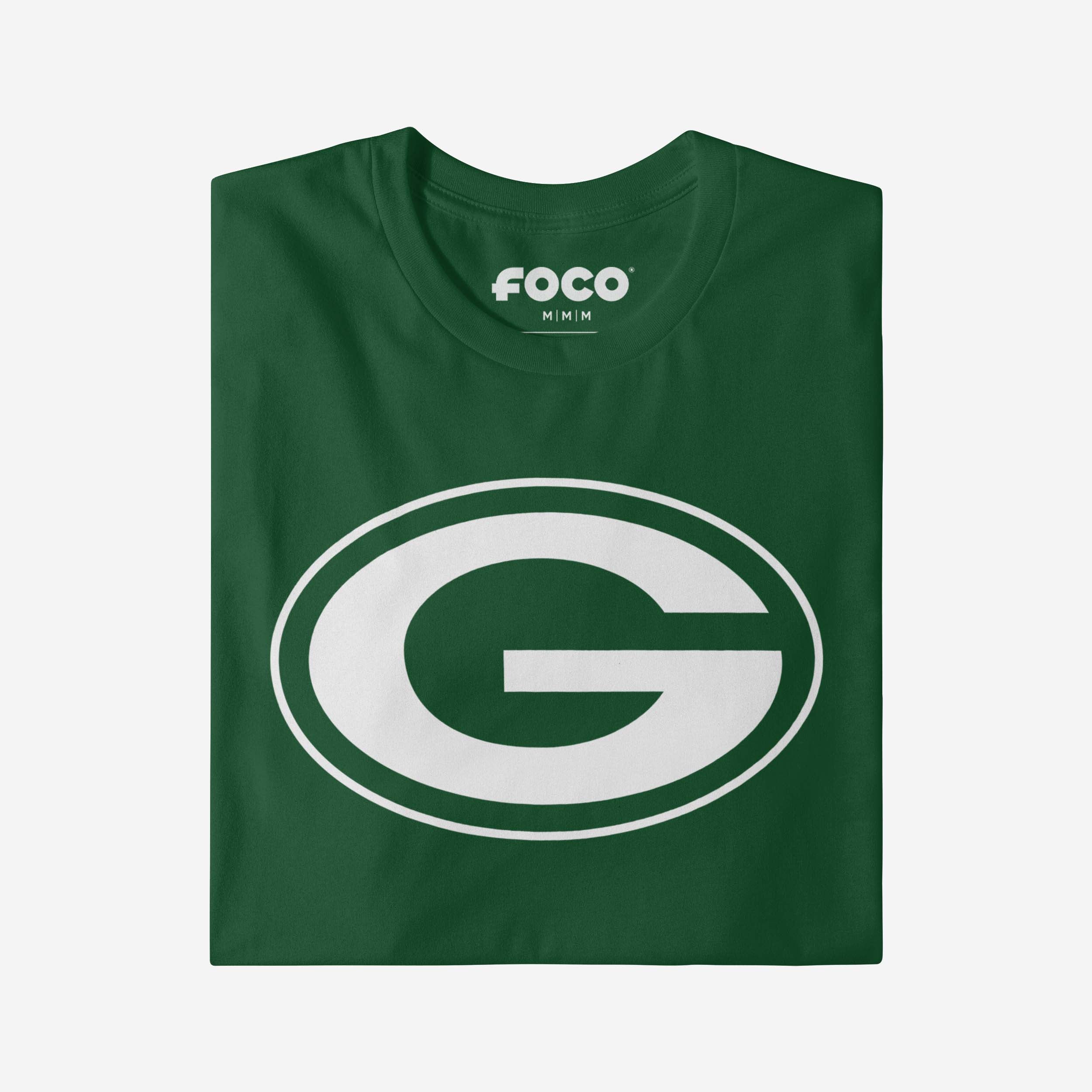 Green Bay Packers White Logo T-Shirt - Image 3