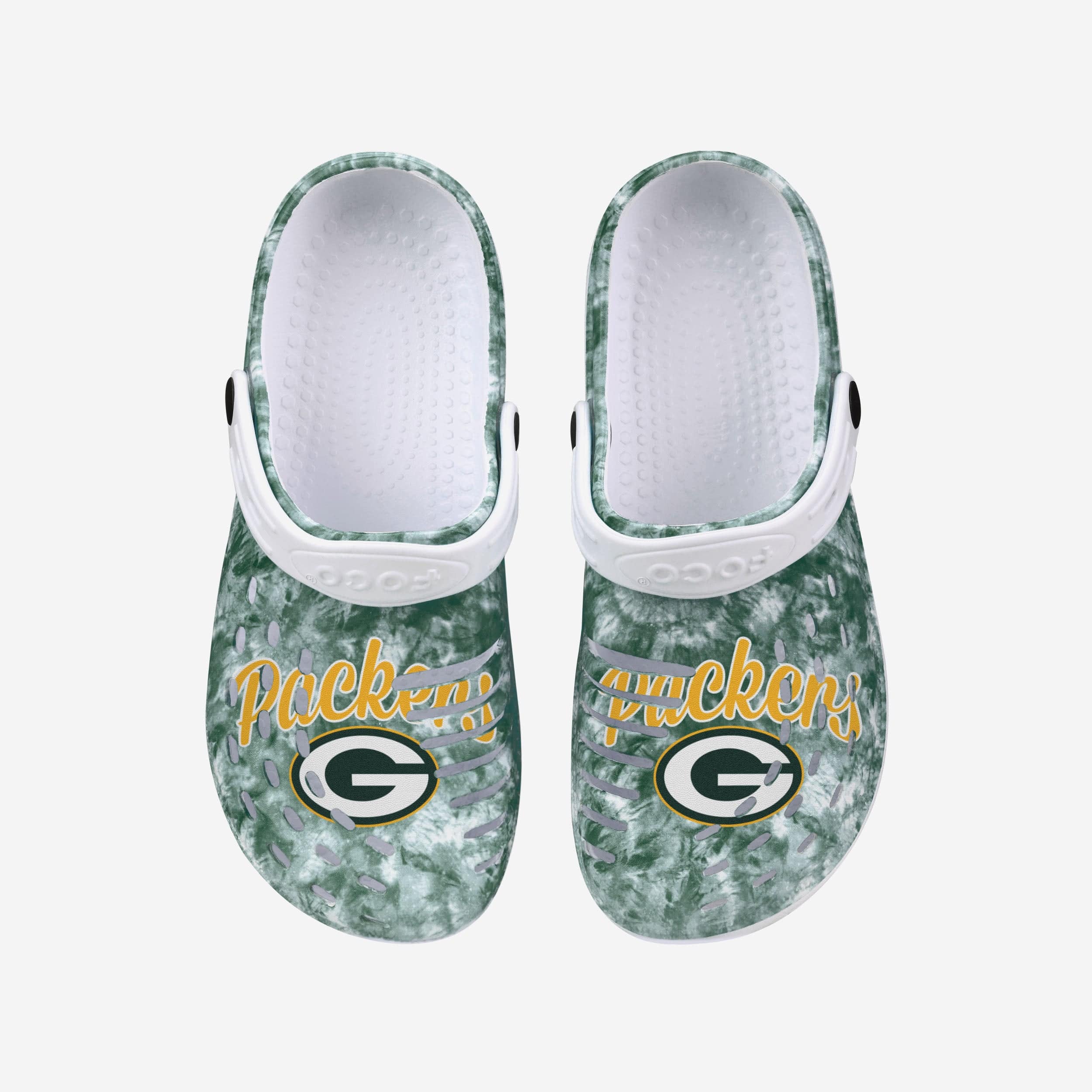 Green Bay Packers Womens Cloudie Clog With Strap - Image 4