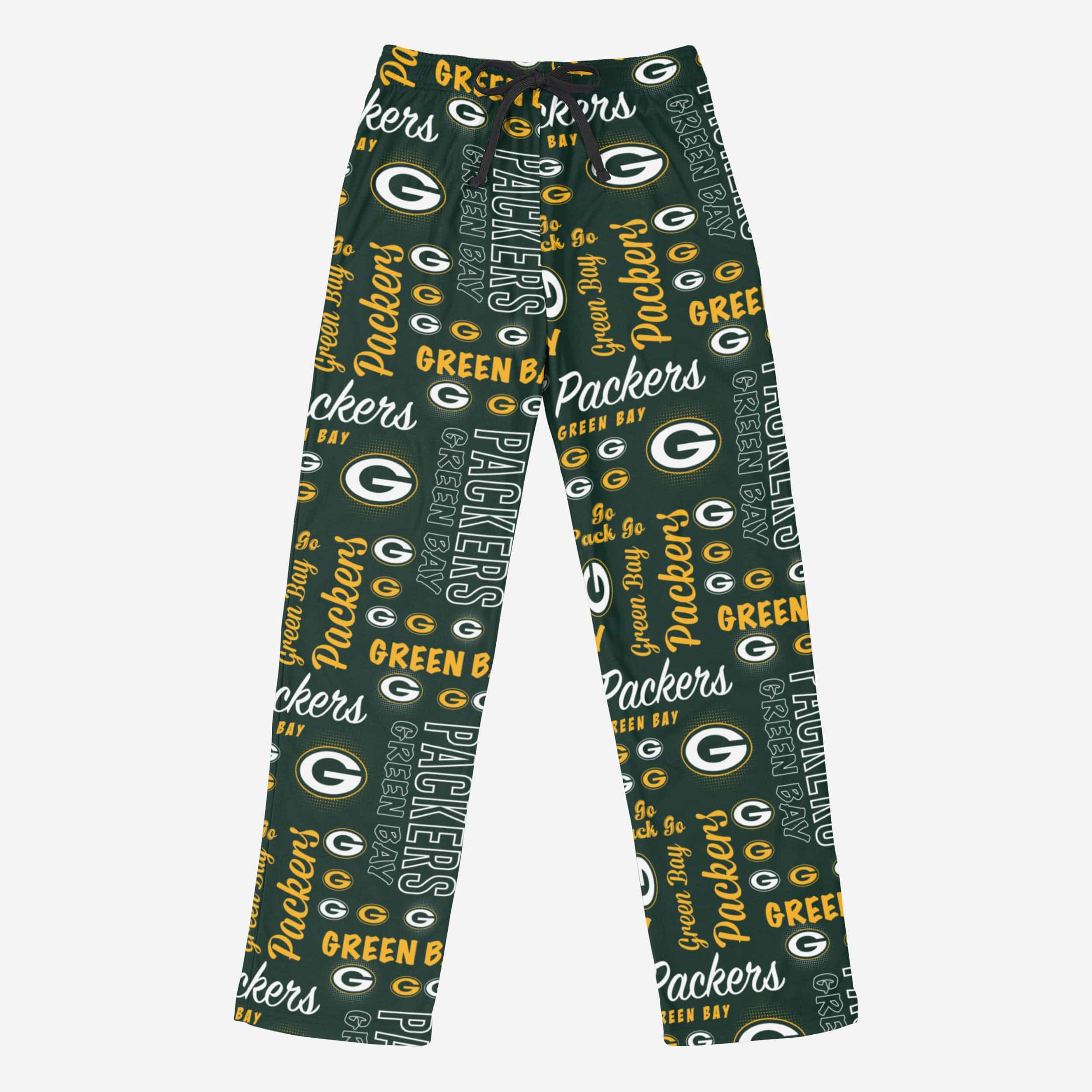 Green Bay Packers Womens Mini Print Lounge Pants - Image 4