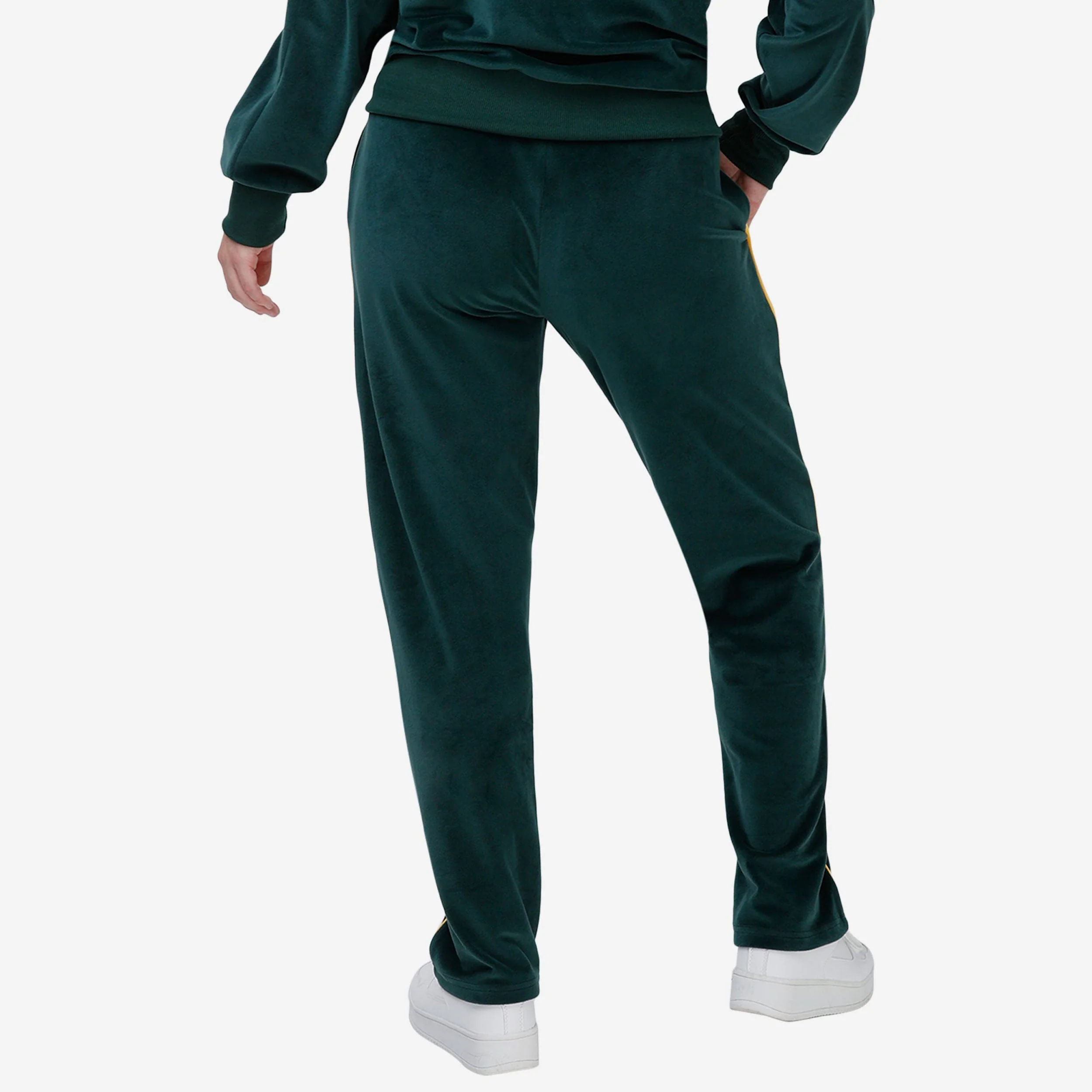 Green Bay Packers Womens Velour Pants - Image 2