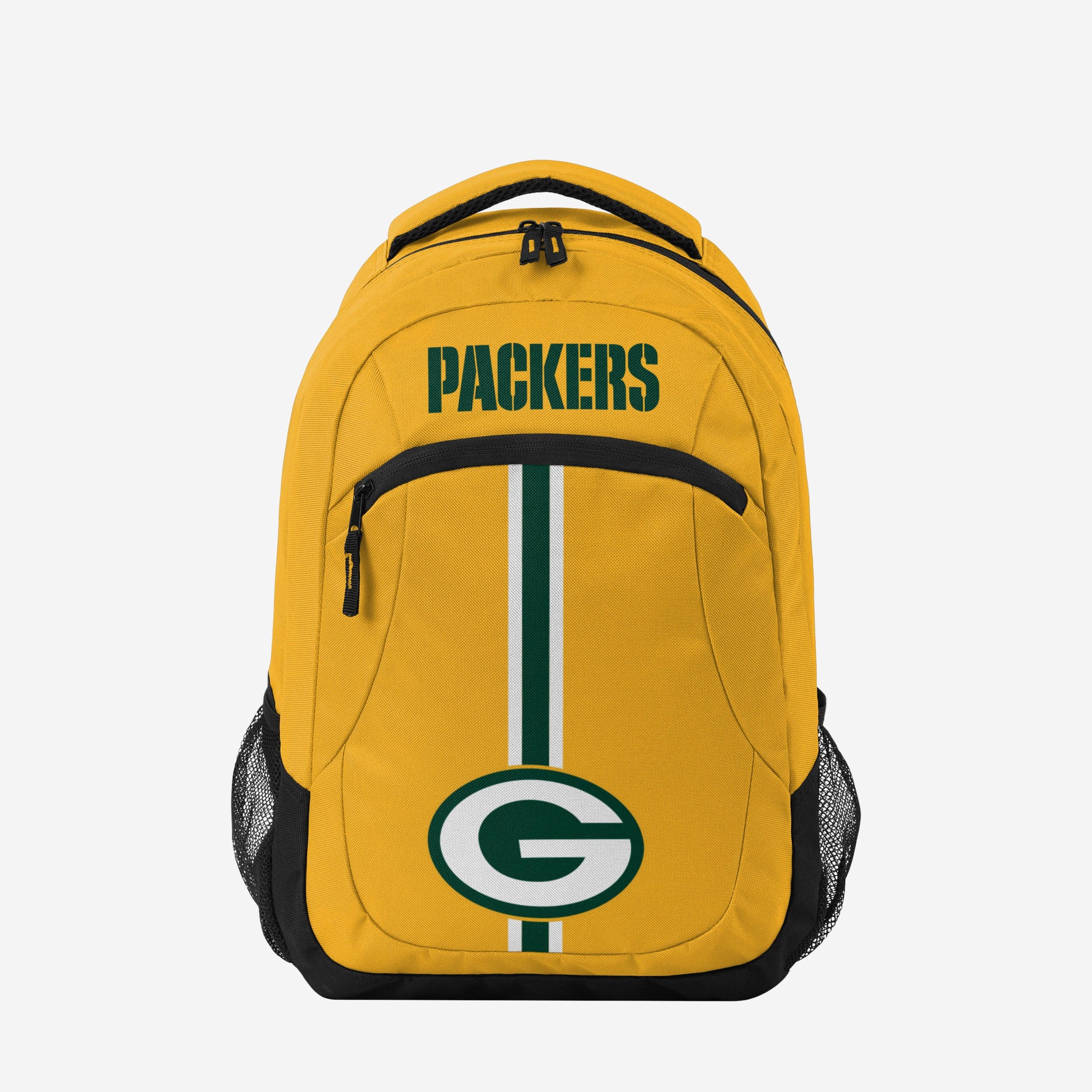 Green Bay Packers Yellow Alternate Color Action Backpack