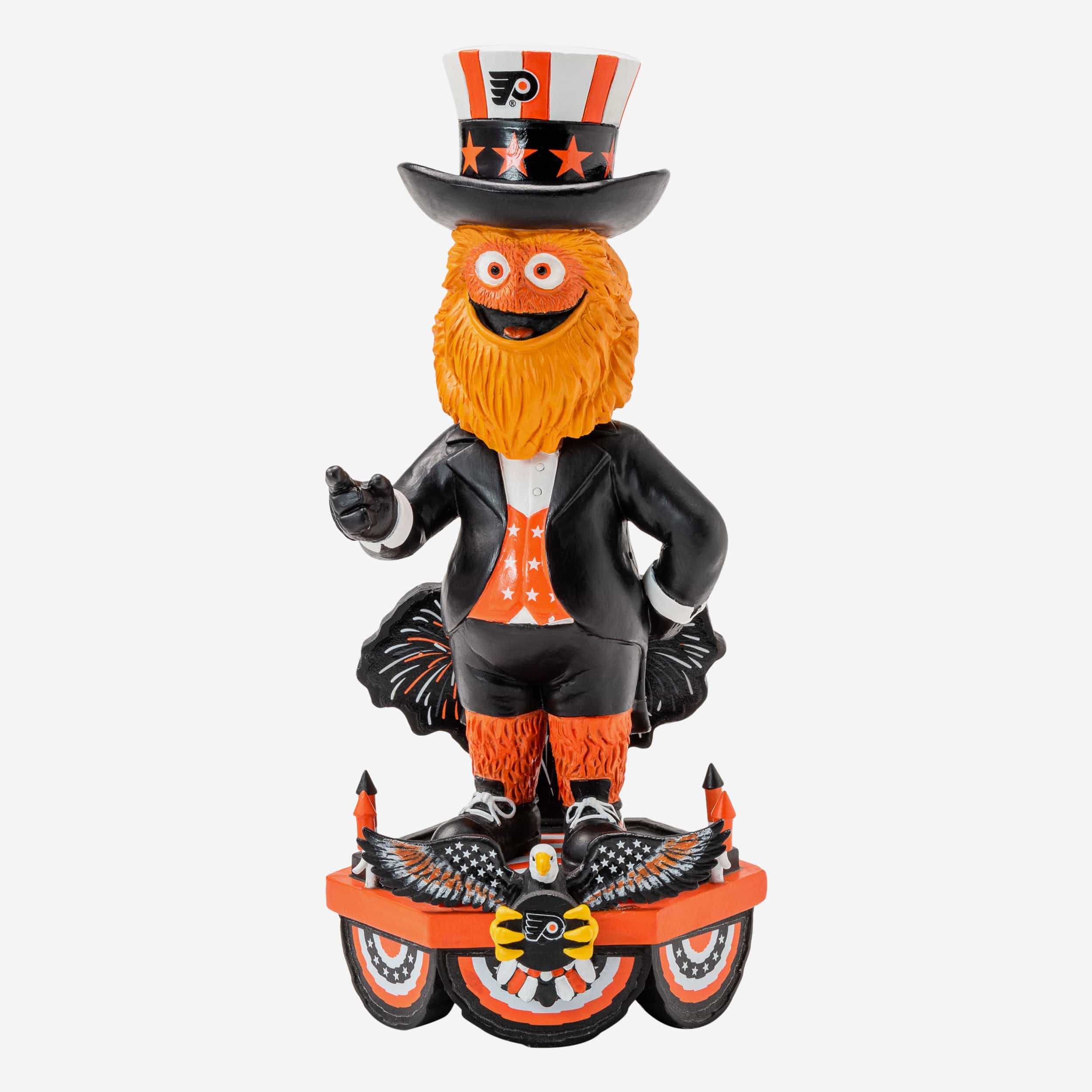 Gritty Philadelphia Flyers Americana Mascot Bobblehead