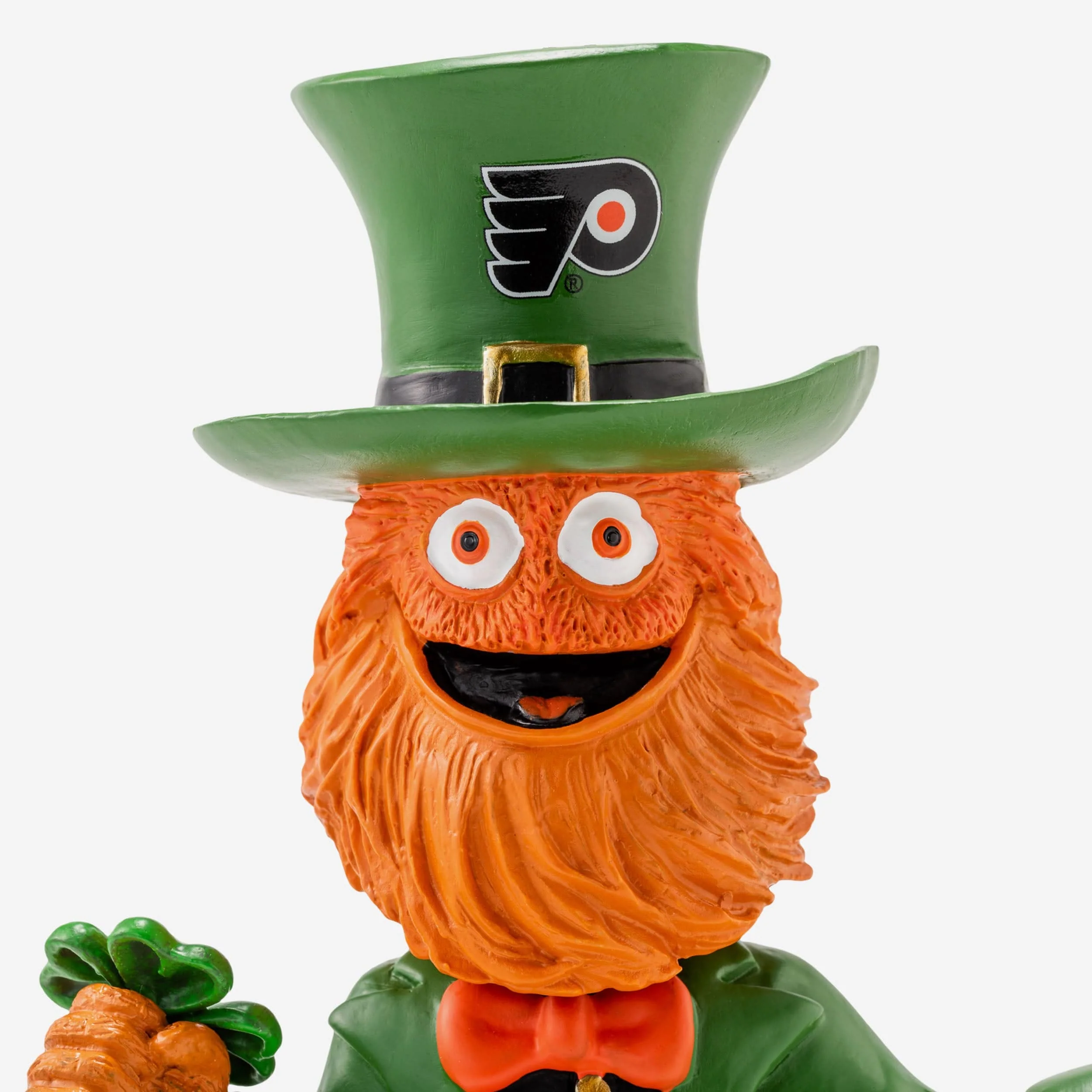 Gritty Philadelphia Flyers Saint Patricks Day Mascot Bobblehead - Image 2