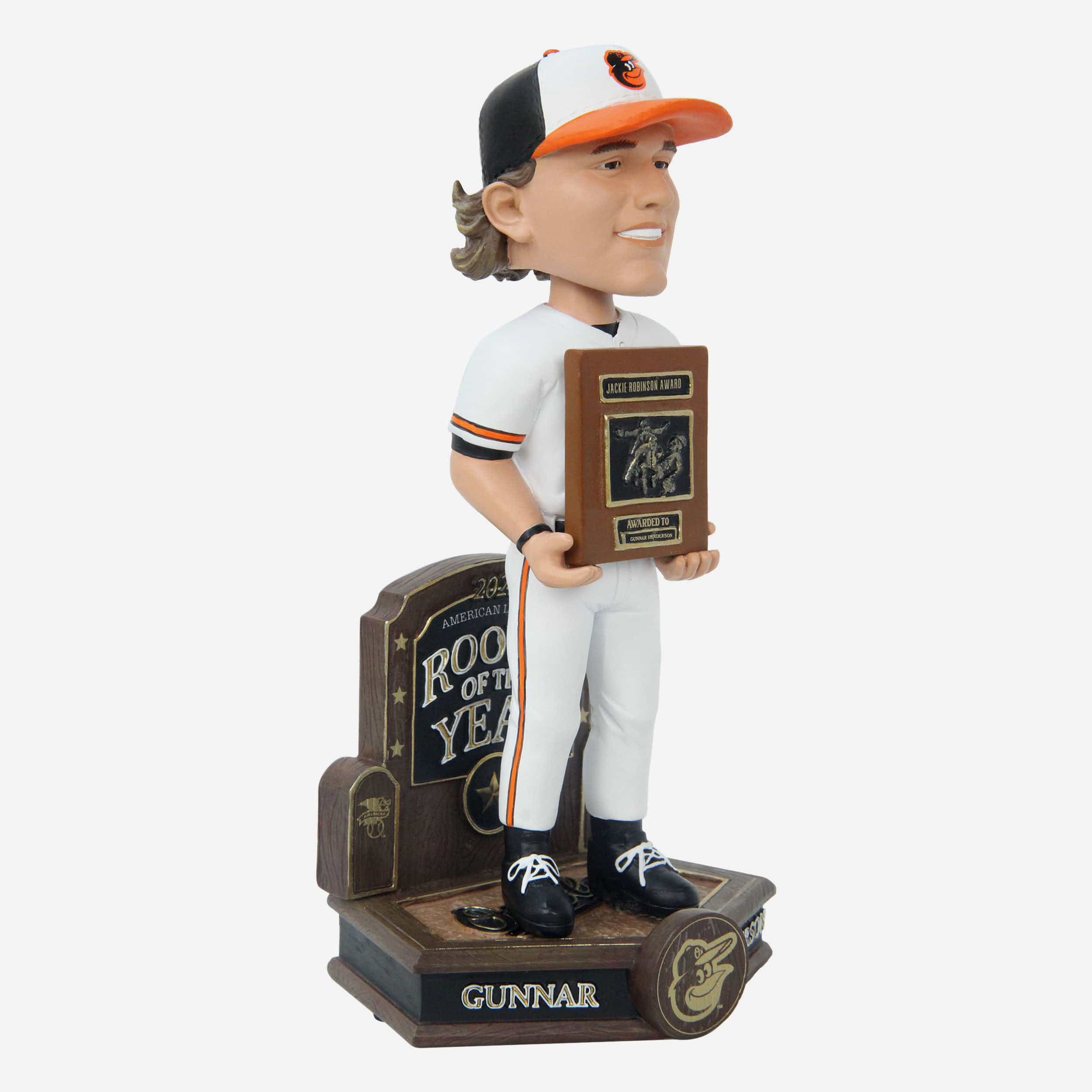 Gunnar Henderson Baltimore Orioles 2023 AL Rookie of the Year Bobblehead - Image 4