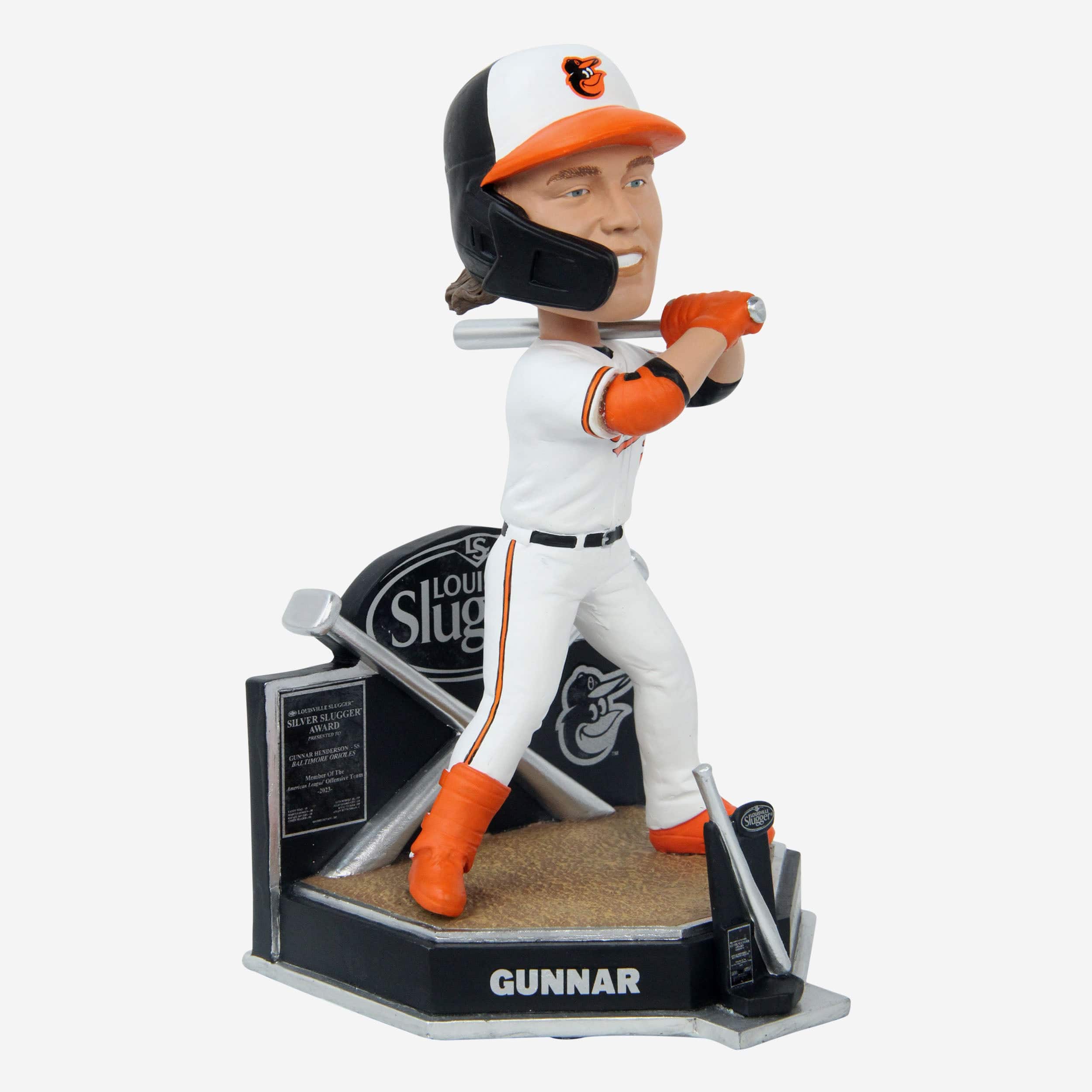 Gunnar Henderson Baltimore Orioles 2023 Silver Slugger Bobblehead - Image 4