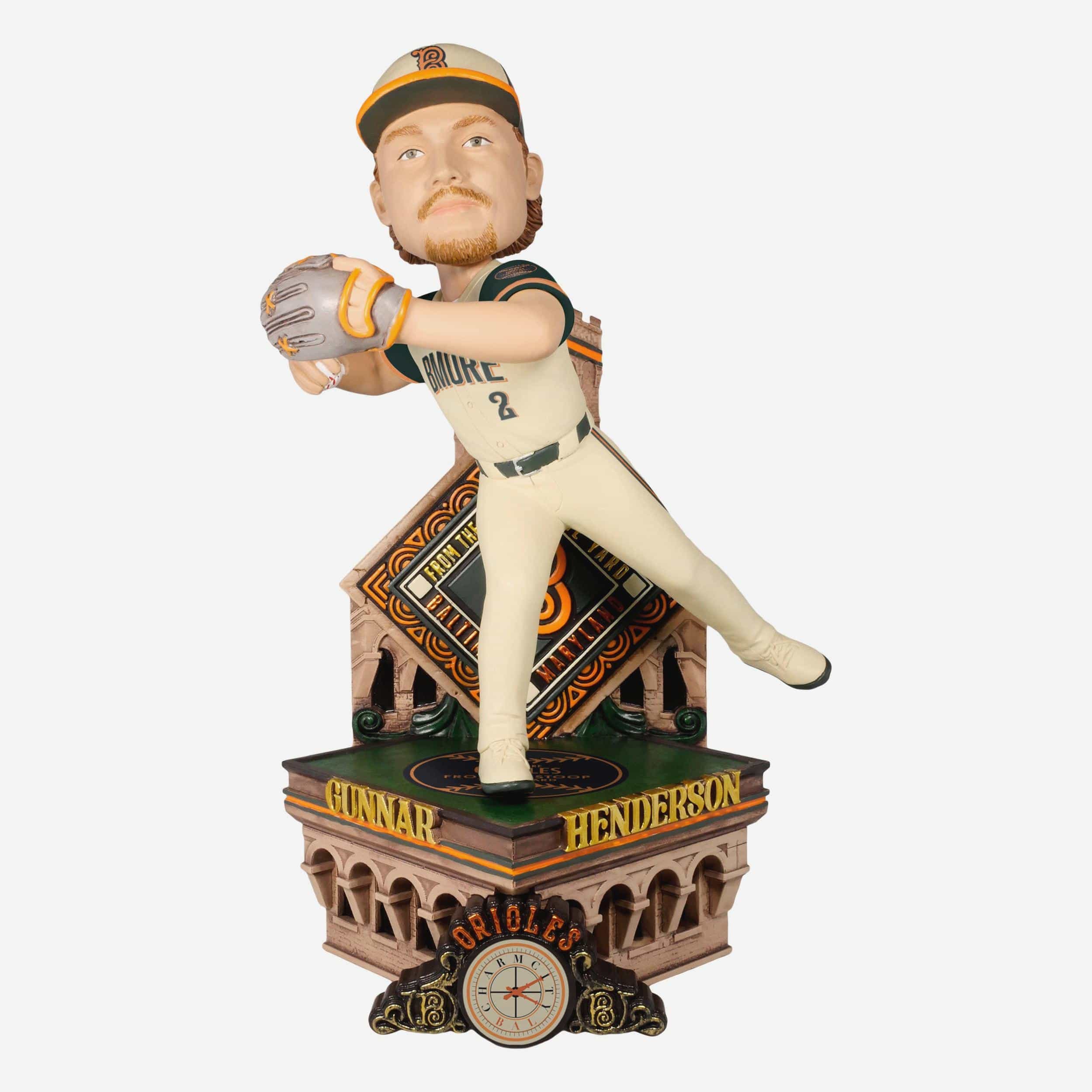 Gunnar Henderson Baltimore Orioles 2026 City Connect Jersey Bobblehead