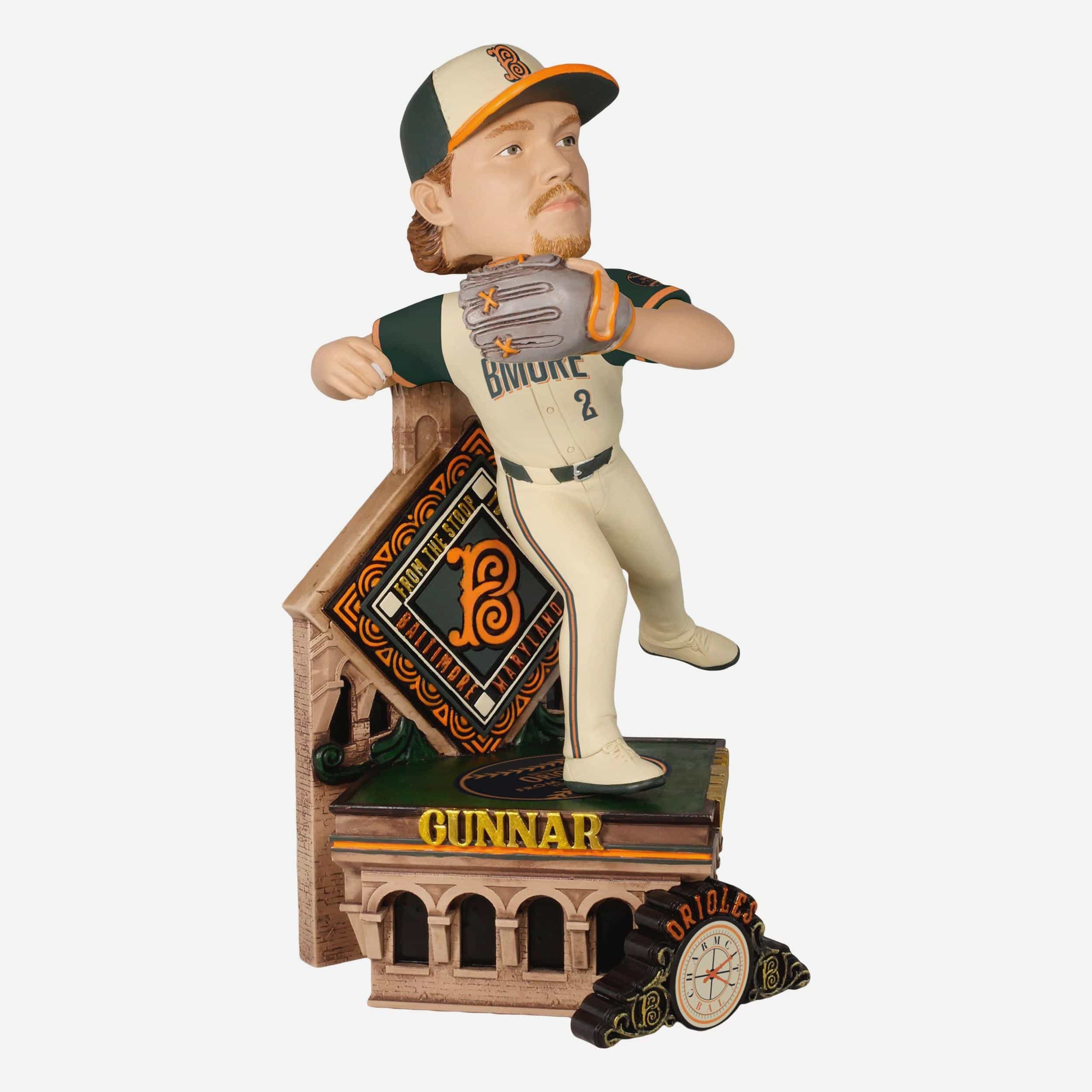 Gunnar Henderson Baltimore Orioles 2026 City Connect Jersey Bobblehead - Image 4