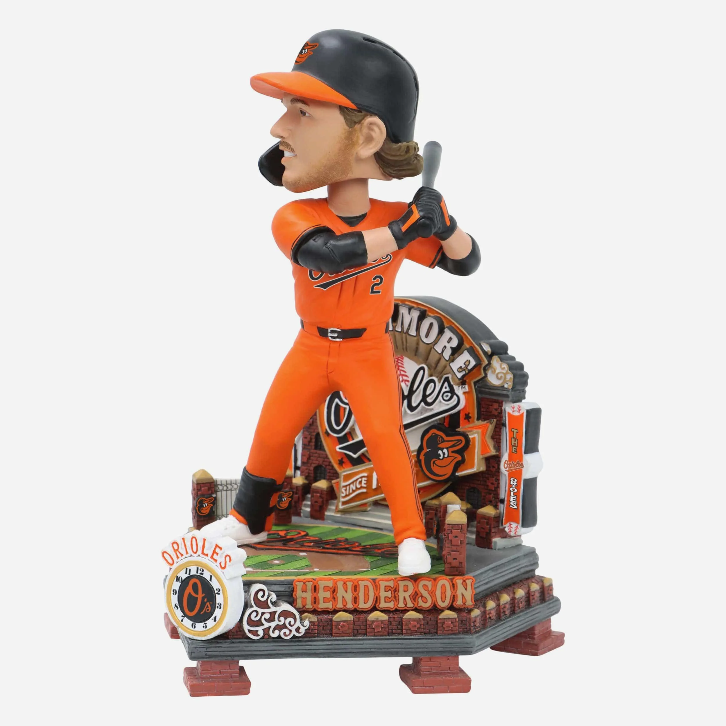 Gunnar Henderson Baltimore Orioles Alternate Uniform Bobblehead - Image 4