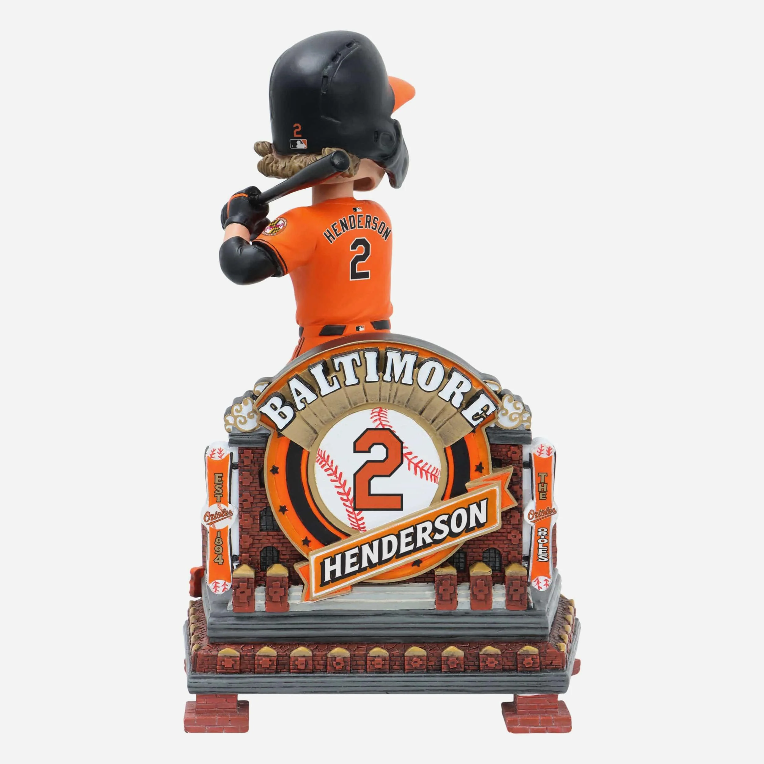 Gunnar Henderson Baltimore Orioles Alternate Uniform Bobblehead - Image 5