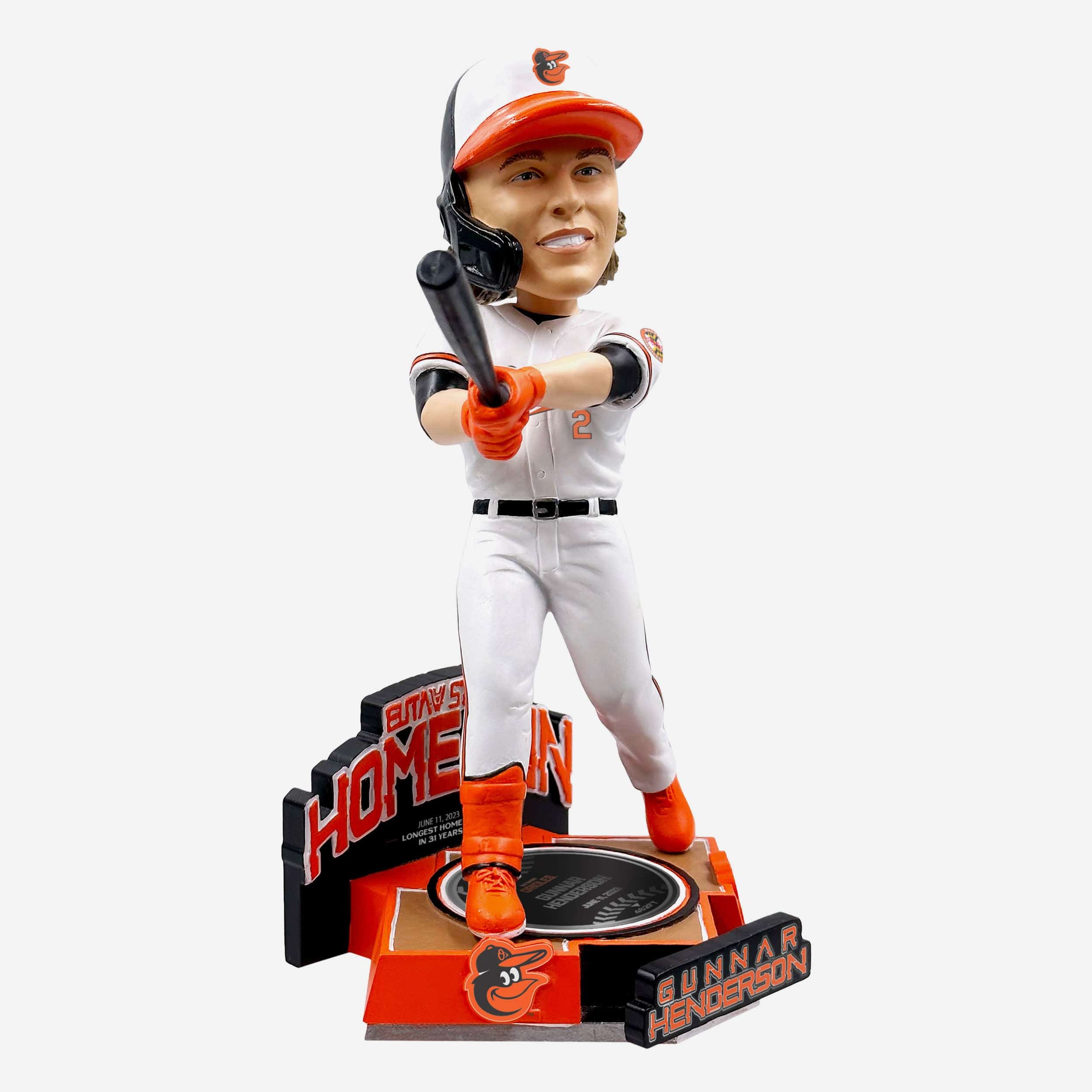 Gunnar Henderson Baltimore Orioles Eutaw Street Bobblehead - Image 4