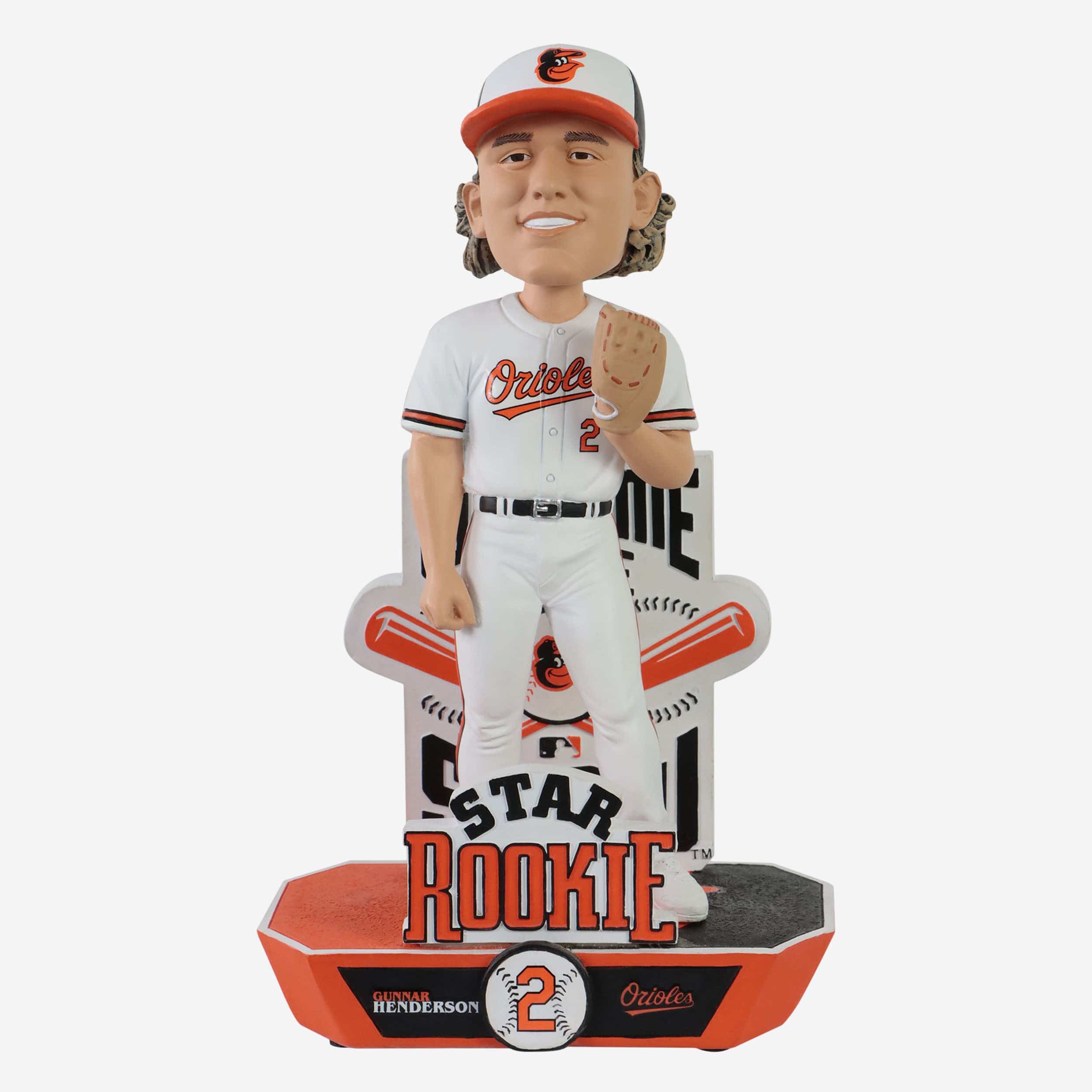 Gunnar Henderson Baltimore Orioles Star Rookie Bobblehead