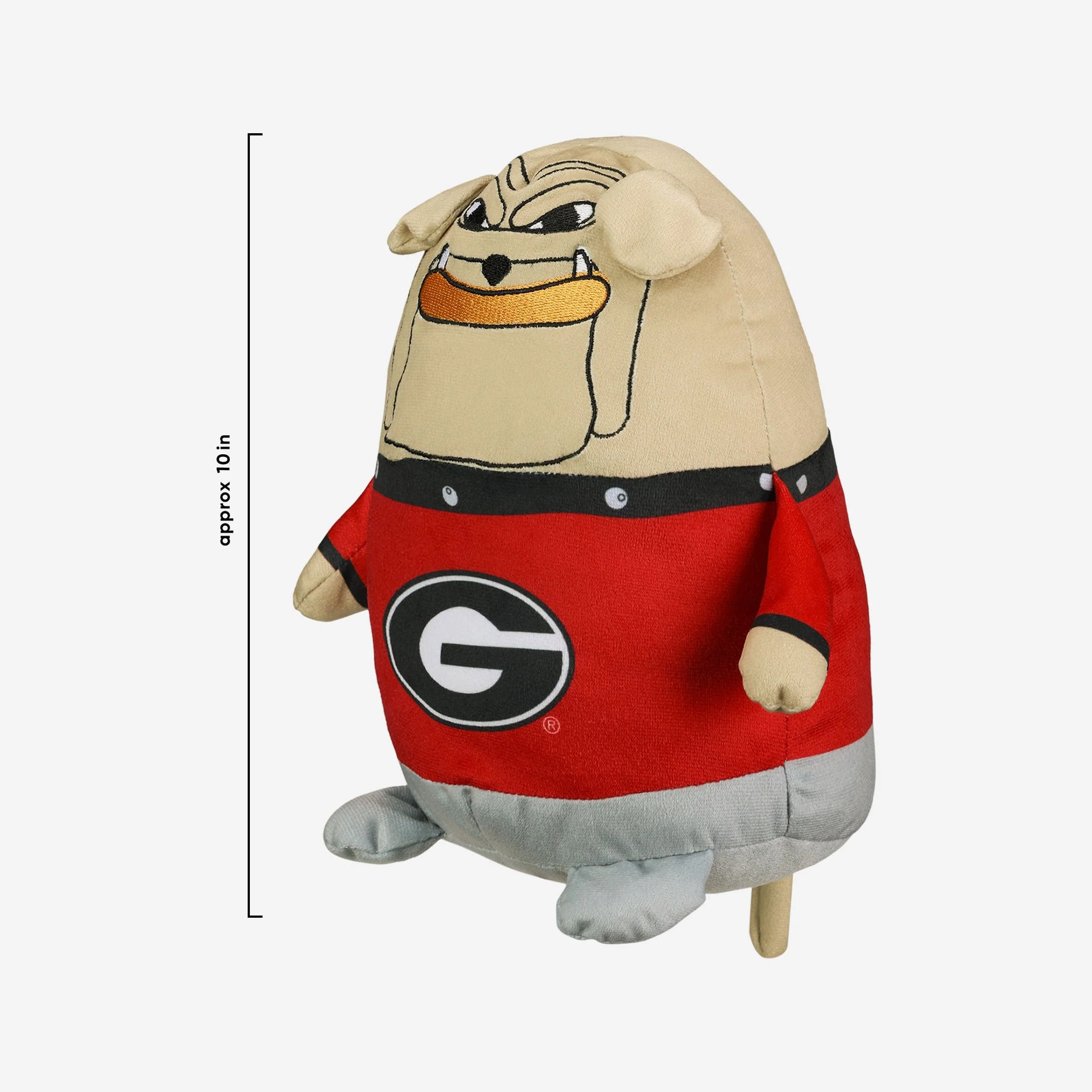 Hairy Dawg Georgia Bulldogs 10 in Squisherz Mascot - Image 2
