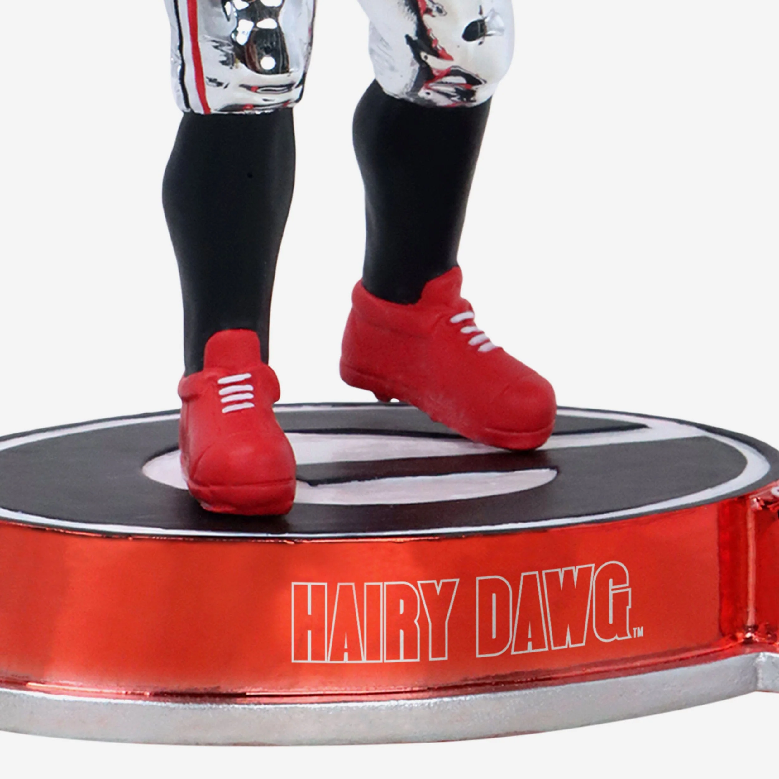 Hairy Dawg Georgia Bulldogs Electroplated Mascot Bobblehead - Image 3