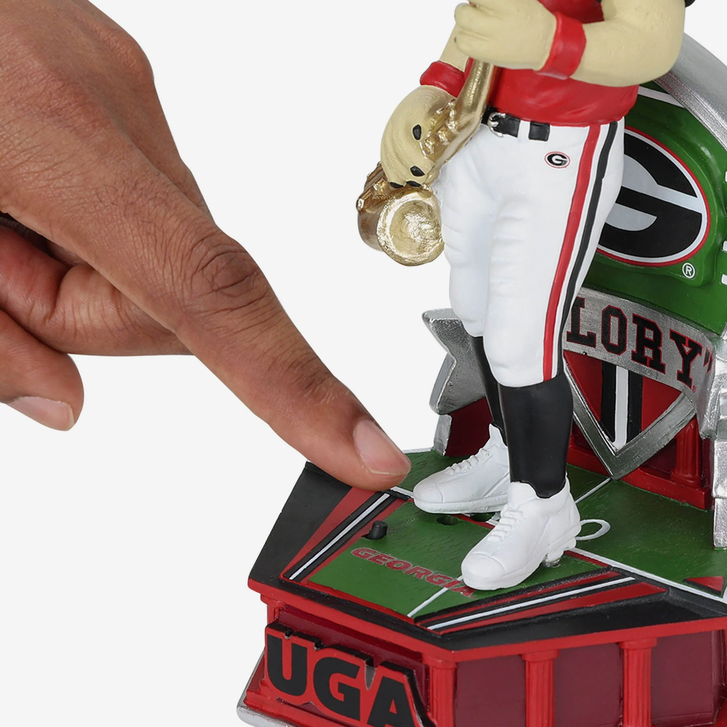 Hairy Dawg Georgia Bulldogs Fight Song Mascot Bobblehead - Image 3