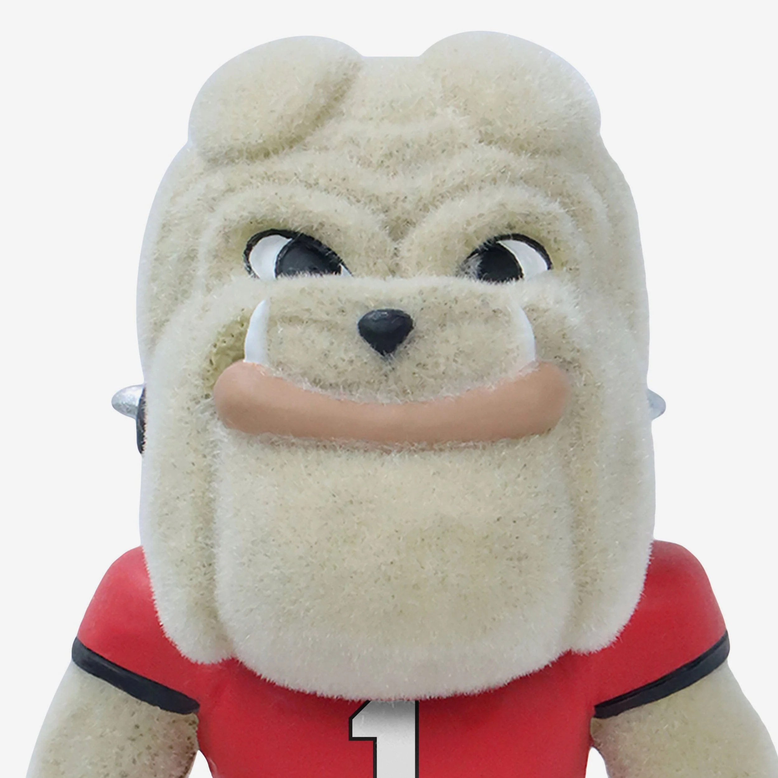 Hairy Dawg Georgia Bulldogs Fuzzy Fur Mascot Bobblehead - Image 2