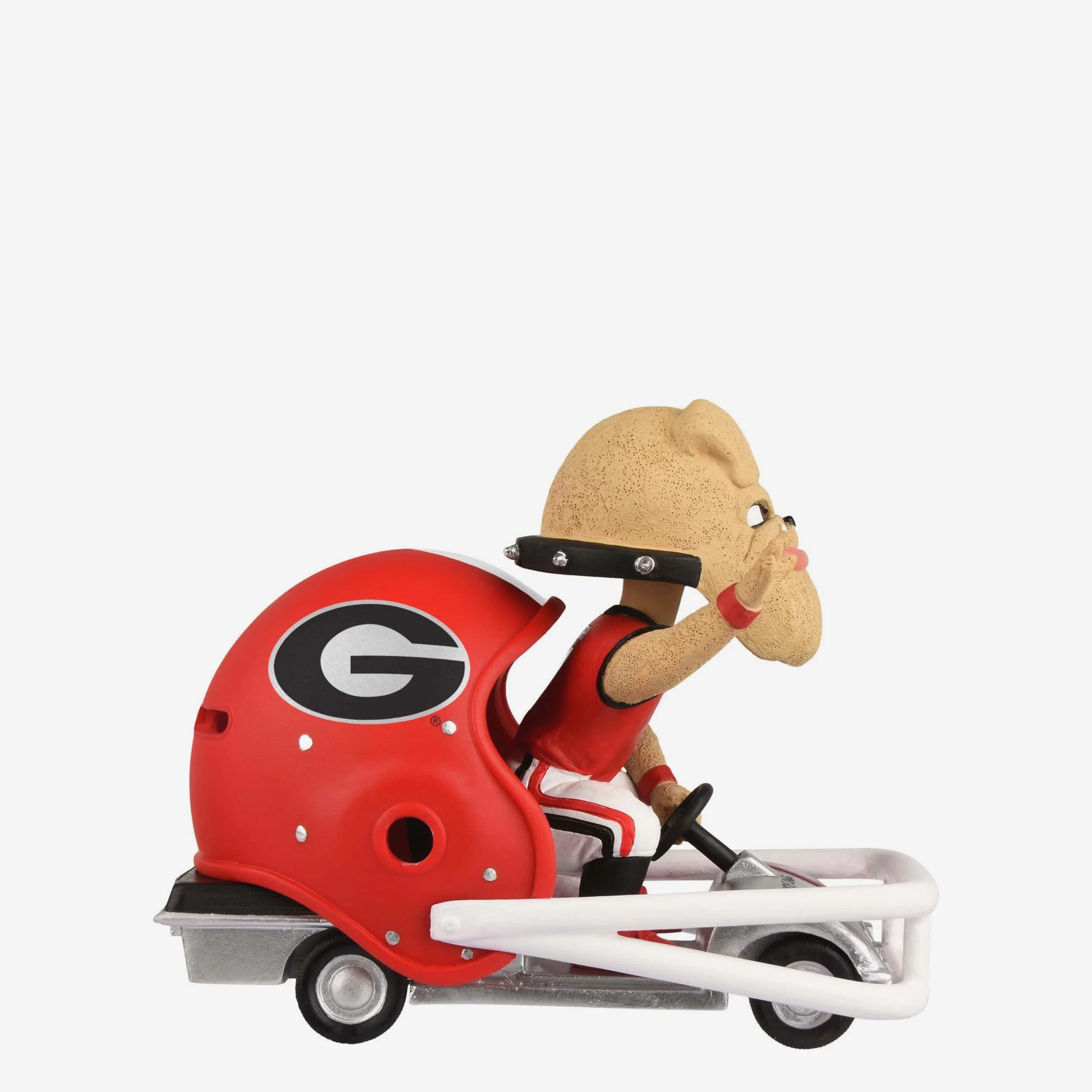 Hairy Dawg Georgia Bulldogs Helmet Cart Mascot Bobblehead - Image 2