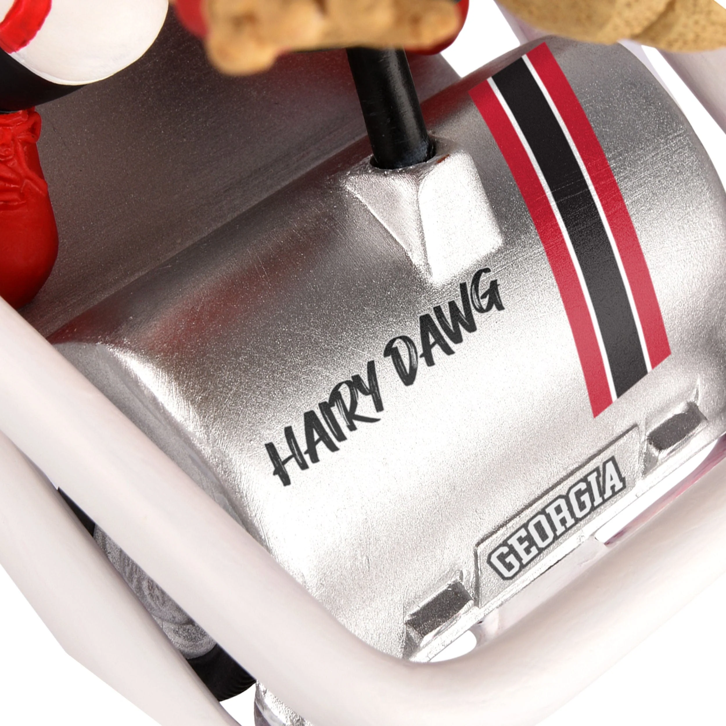 Hairy Dawg Georgia Bulldogs Helmet Cart Mascot Bobblehead - Image 3