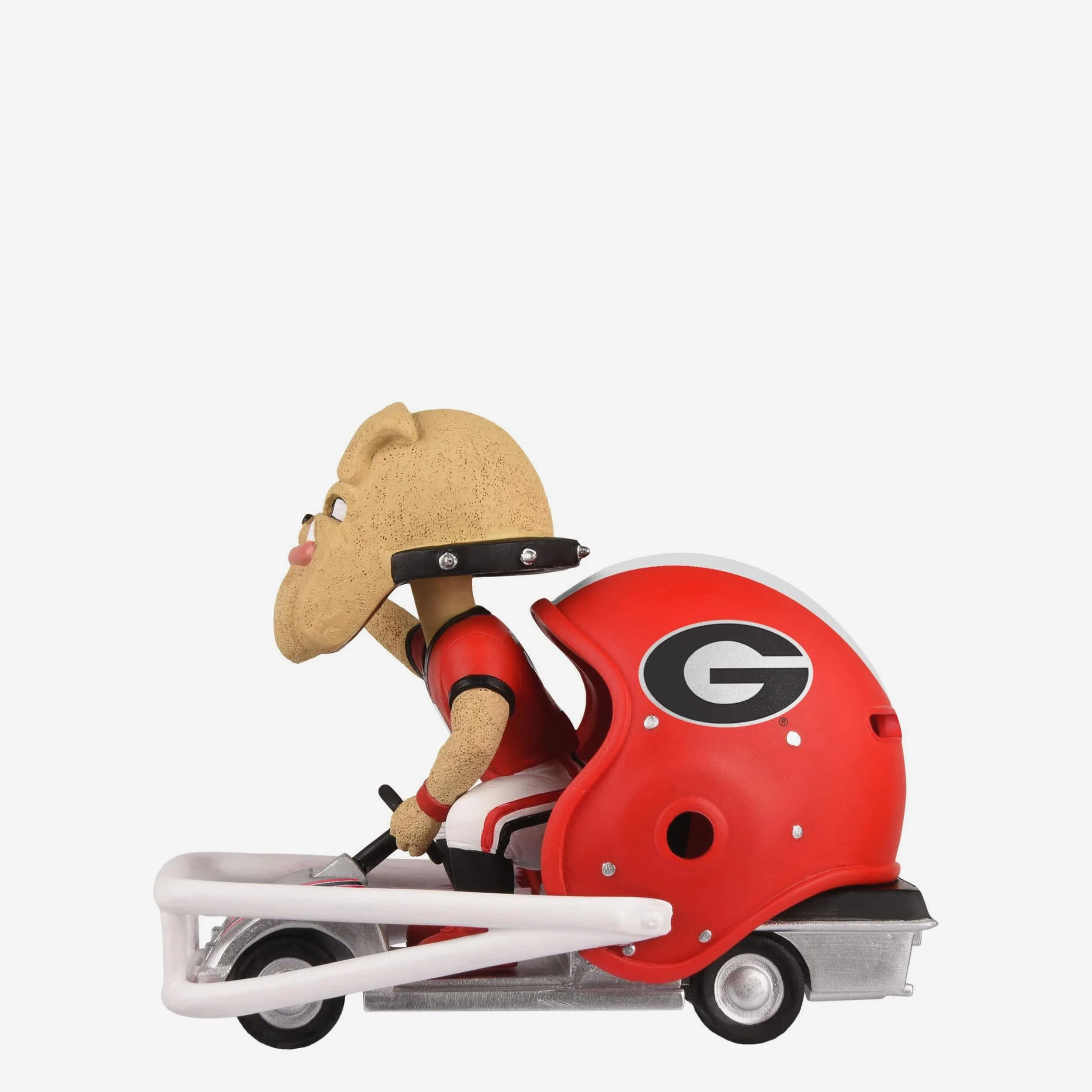 Hairy Dawg Georgia Bulldogs Helmet Cart Mascot Bobblehead - Image 5