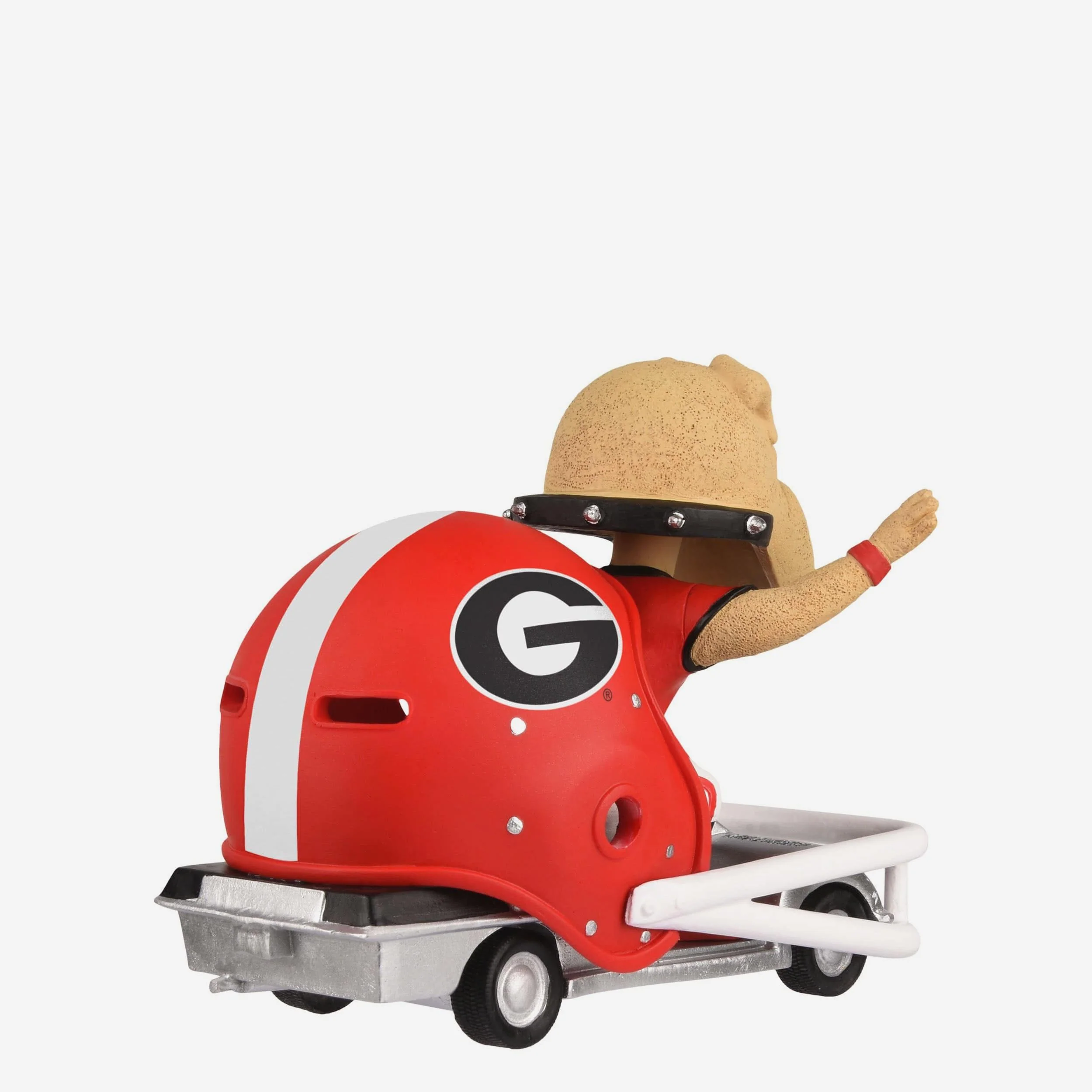 Hairy Dawg Georgia Bulldogs Helmet Cart Mascot Bobblehead - Image 6
