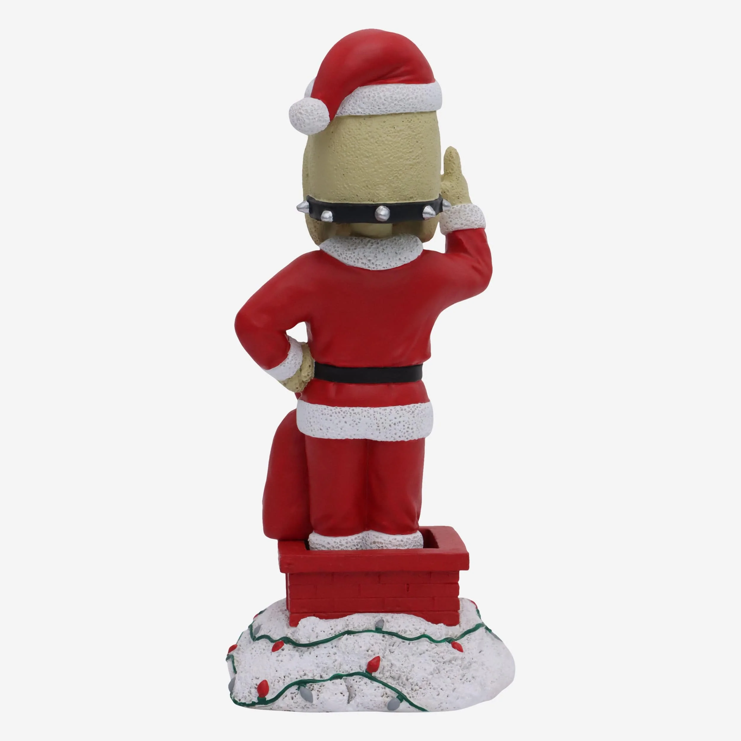 Hairy Dawg Georgia Bulldogs Santa Mascot Bobblehead - Image 5