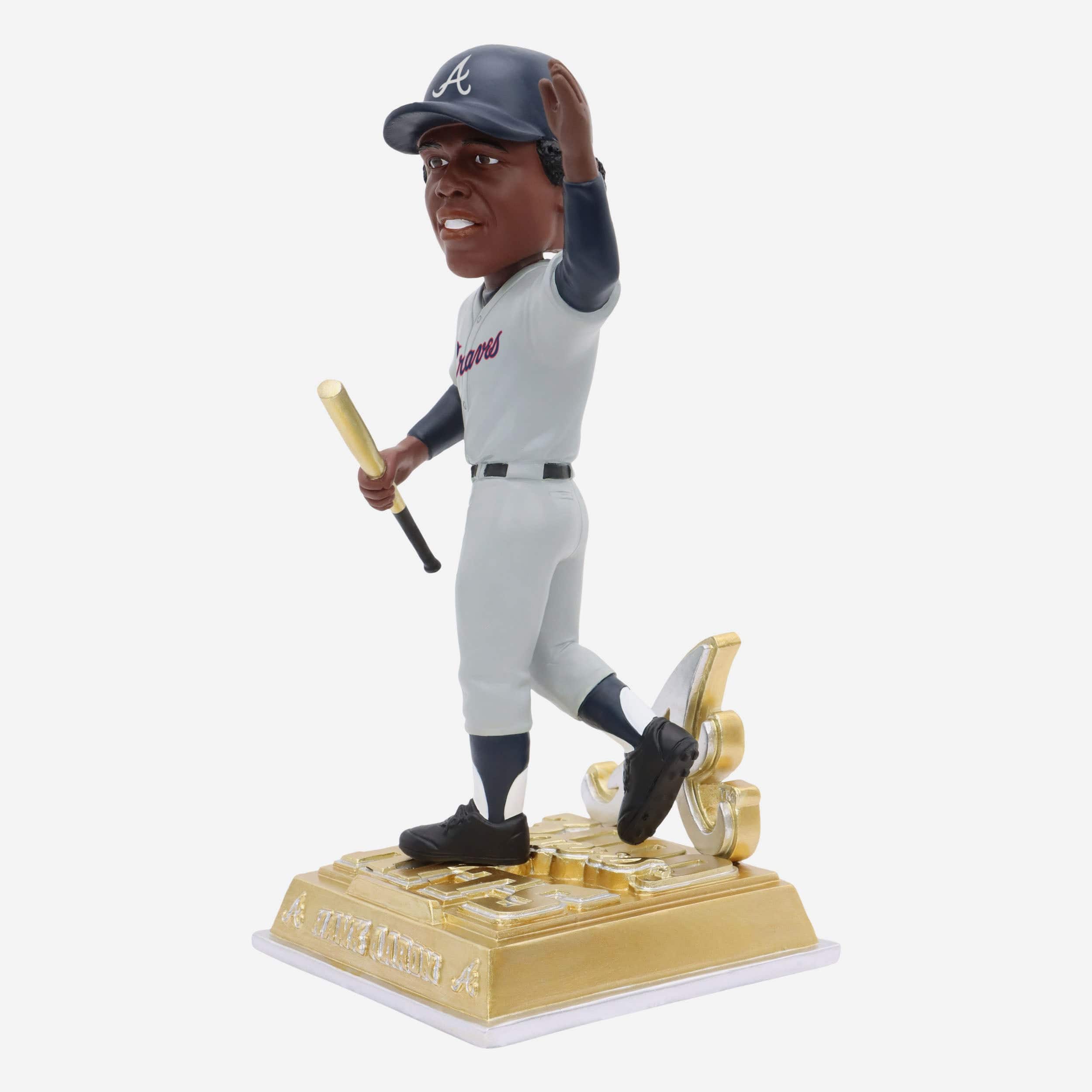 Hank Aaron Atlanta Braves 3000 Hit Bobblehead - Image 4