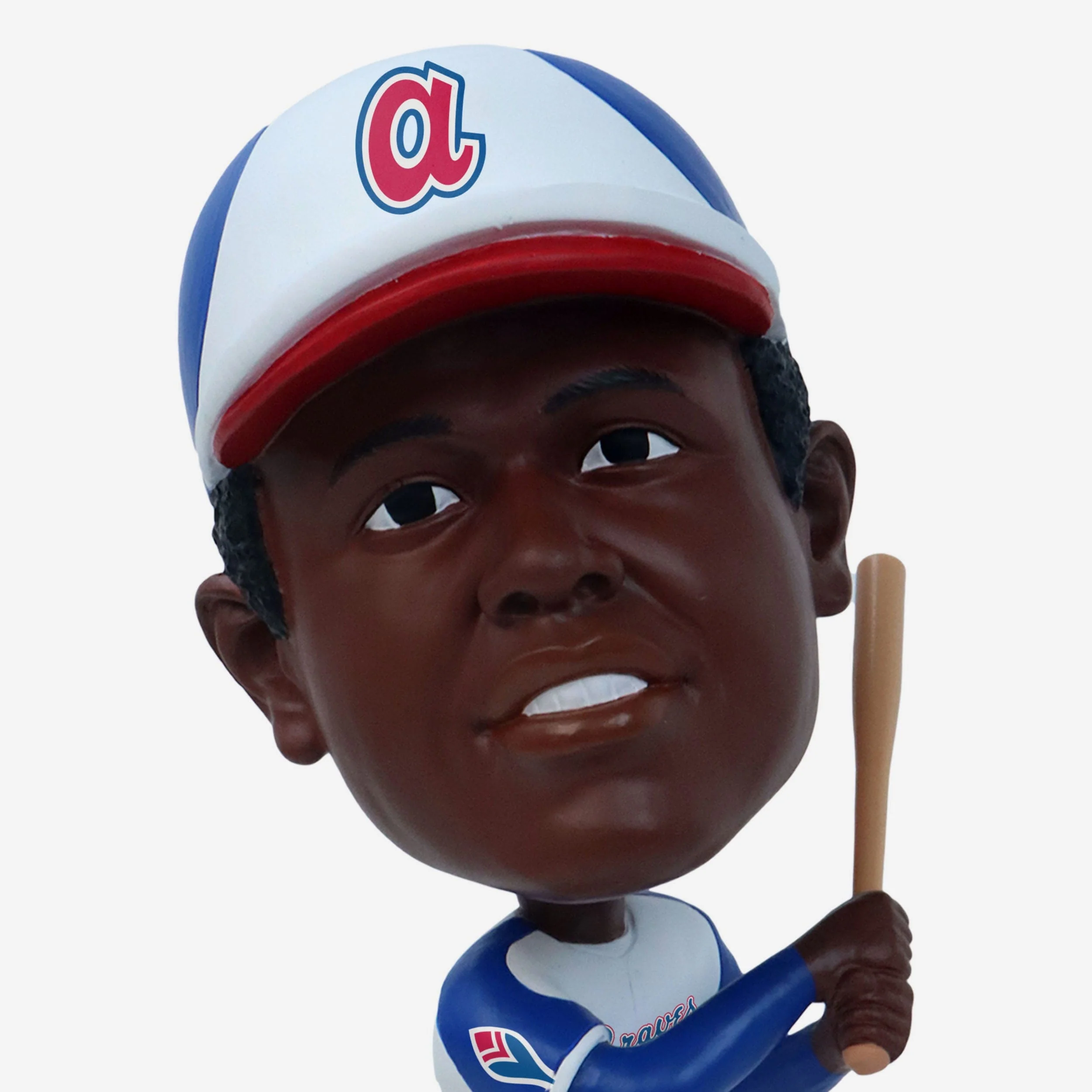 Hank Aaron Atlanta Braves 715 Home Run 50th Anniversary Bighead Bobblehead - Image 2