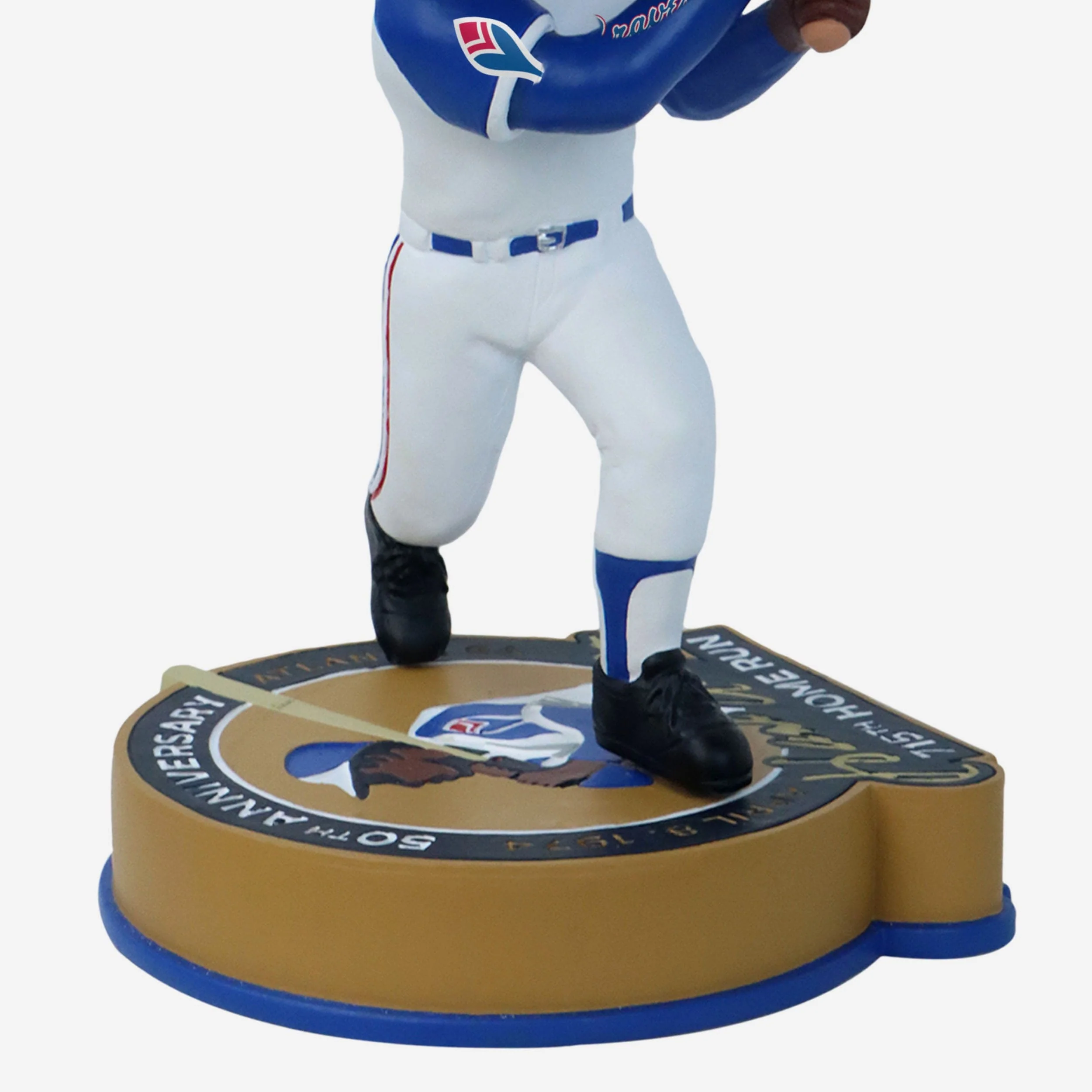 Hank Aaron Atlanta Braves 715 Home Run 50th Anniversary Bighead Bobblehead - Image 3